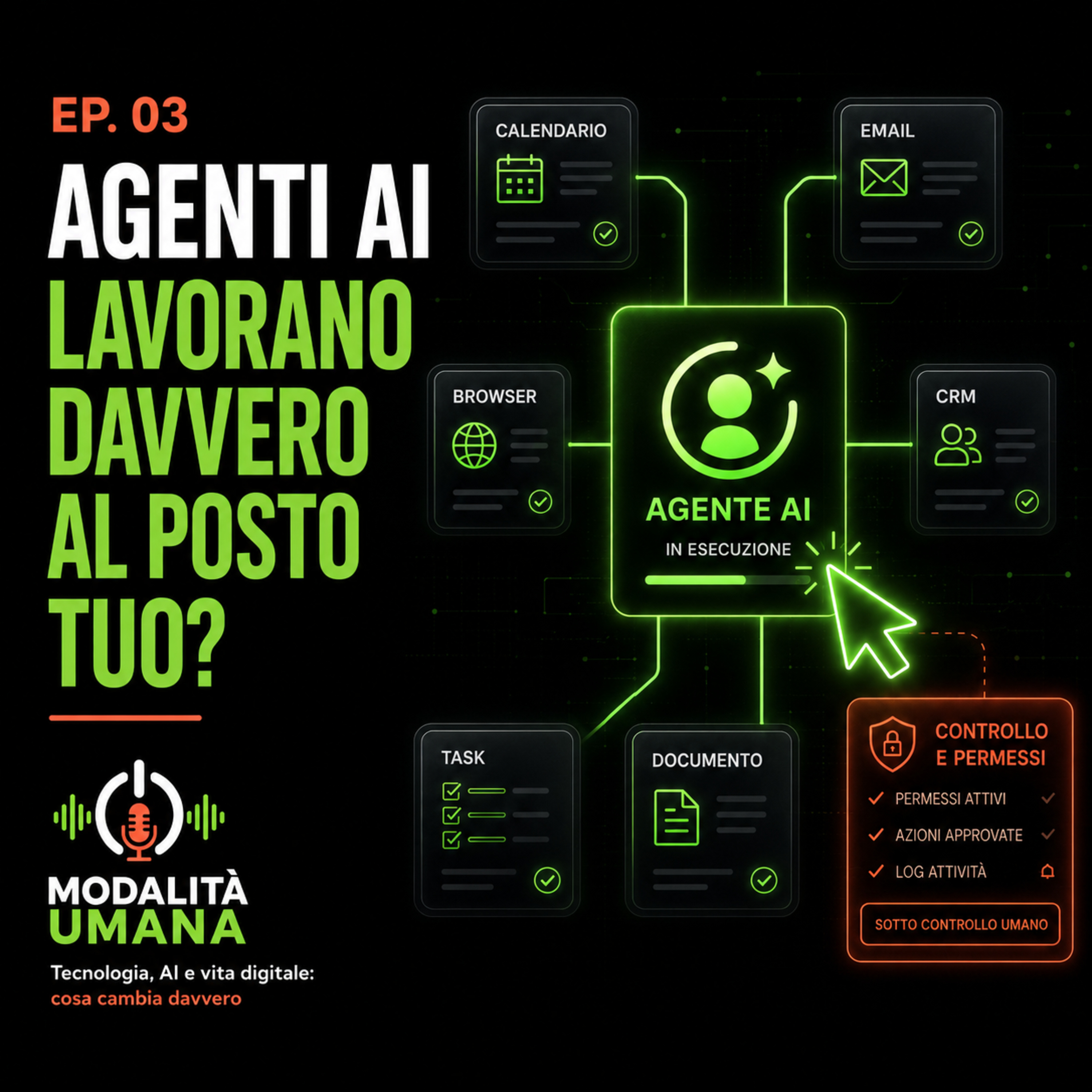 EP. 03 — Agenti AI: lavorano davvero al posto tuo? episode artwork