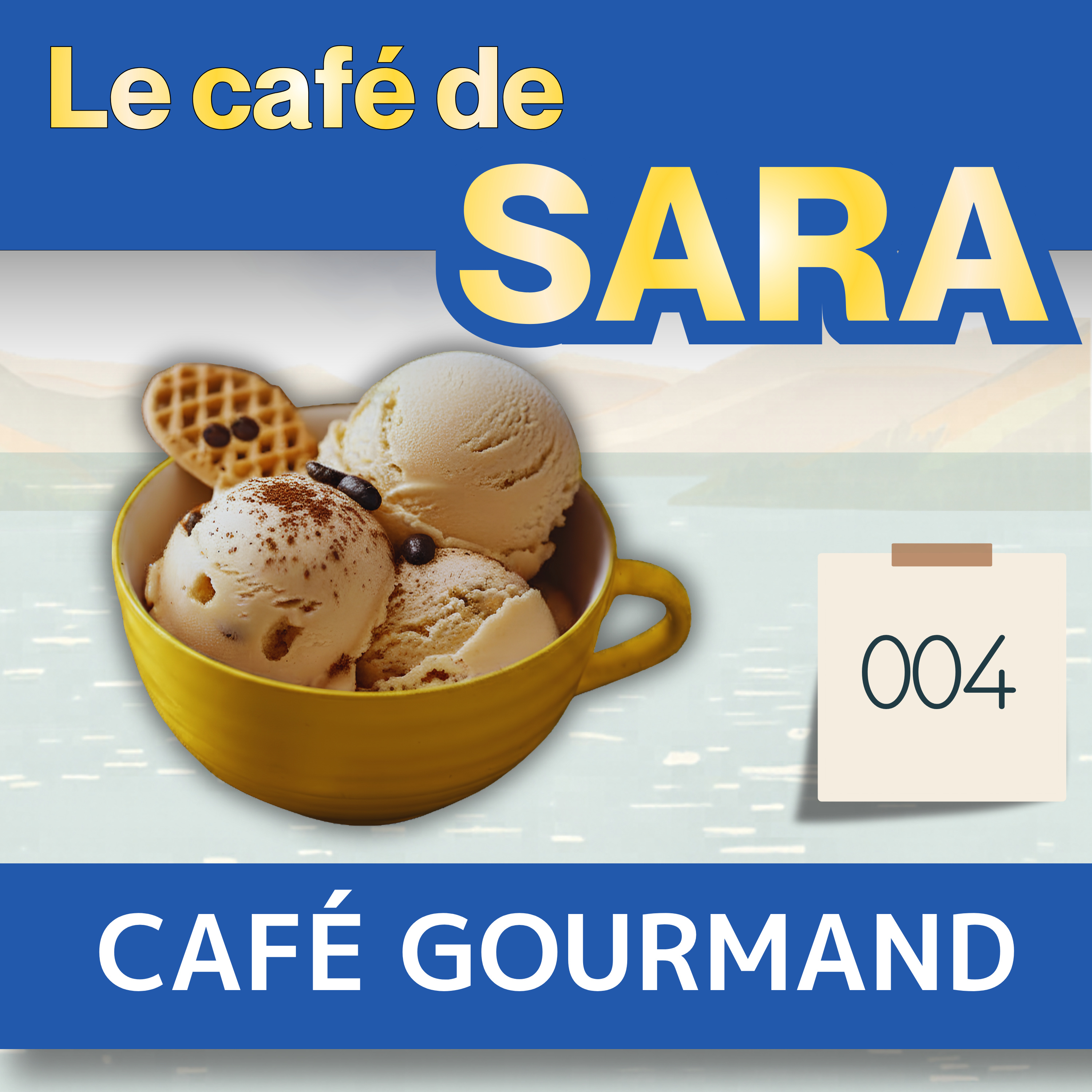 Apprendre le français en douceur ｜ « Le café gourmand » — Le café de Sara #4 · A1 · le présent des verbes en -er (DELF A1)