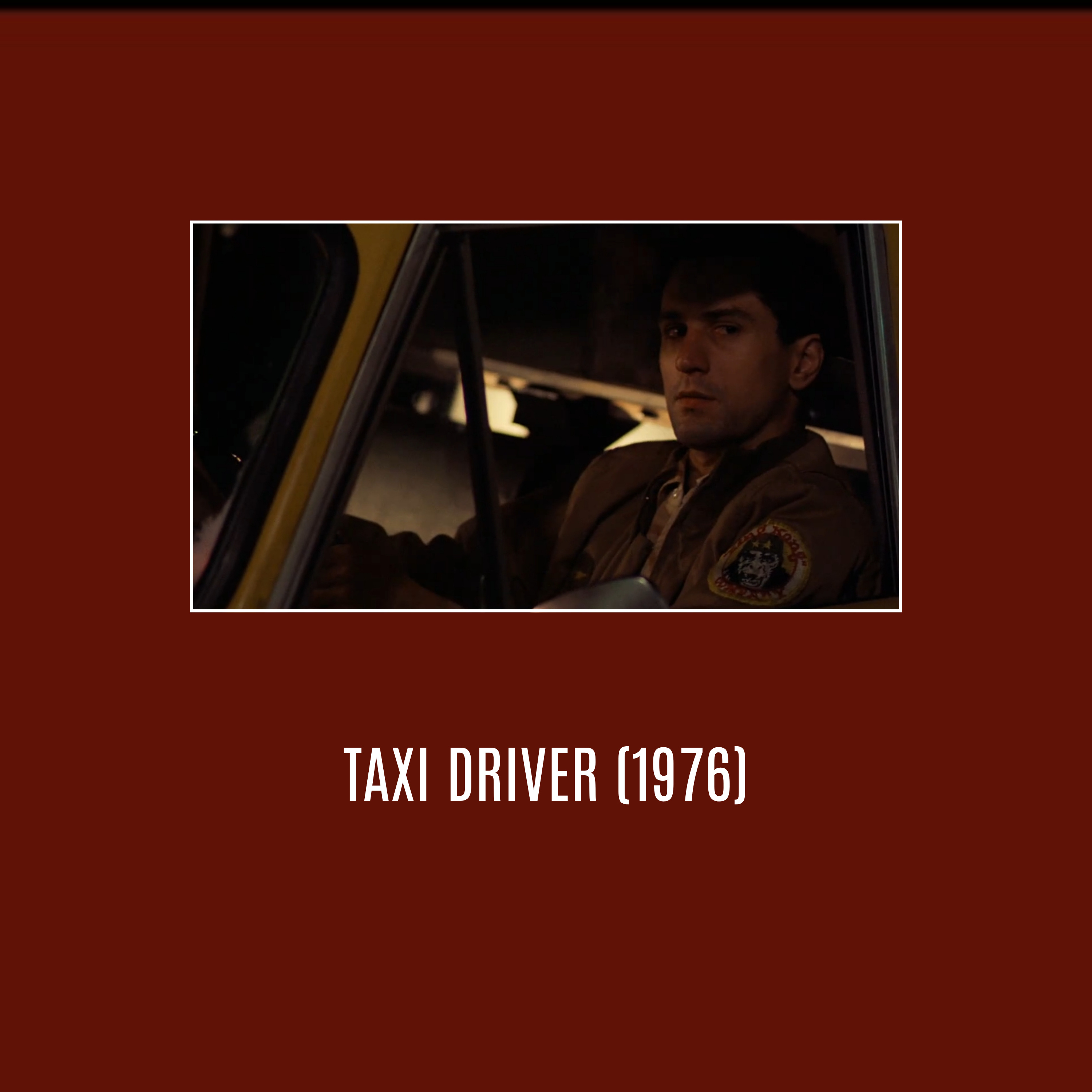 Taxi Driver (1976) - #10