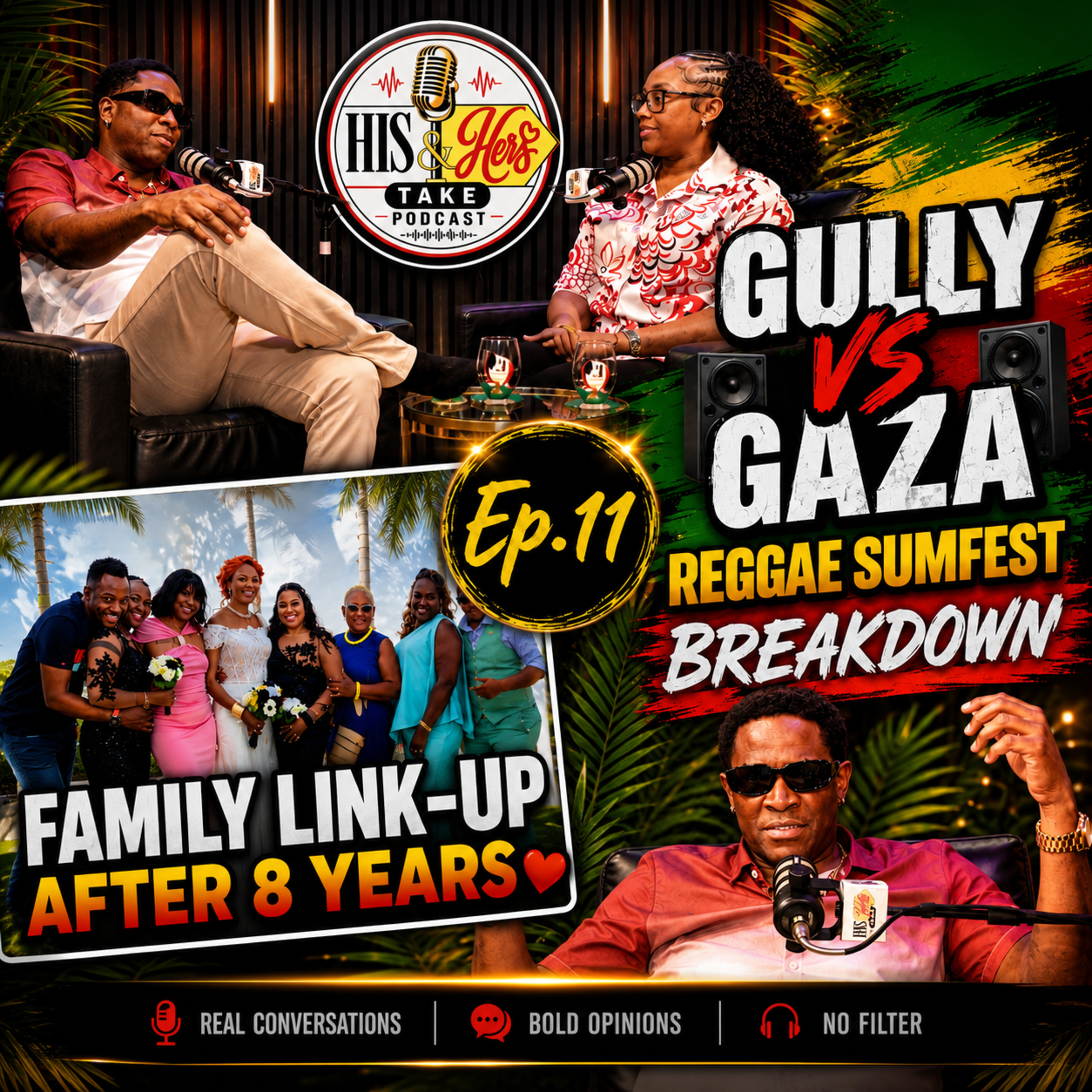 Ep.11 | Reggae Sumfest Breakdown  GULLY vs GAZA, Family Link-Up After 8years, Roaring River & Cave, episode artwork