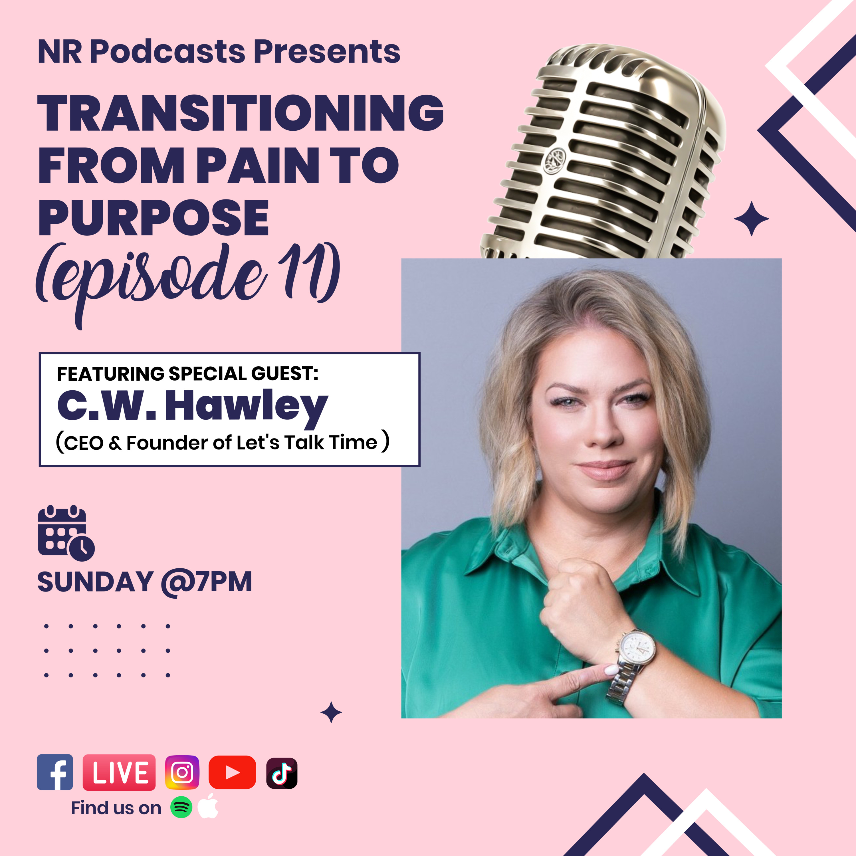 Transitioning from Pain to Purpose ( Episode 11 ) episode artwork
