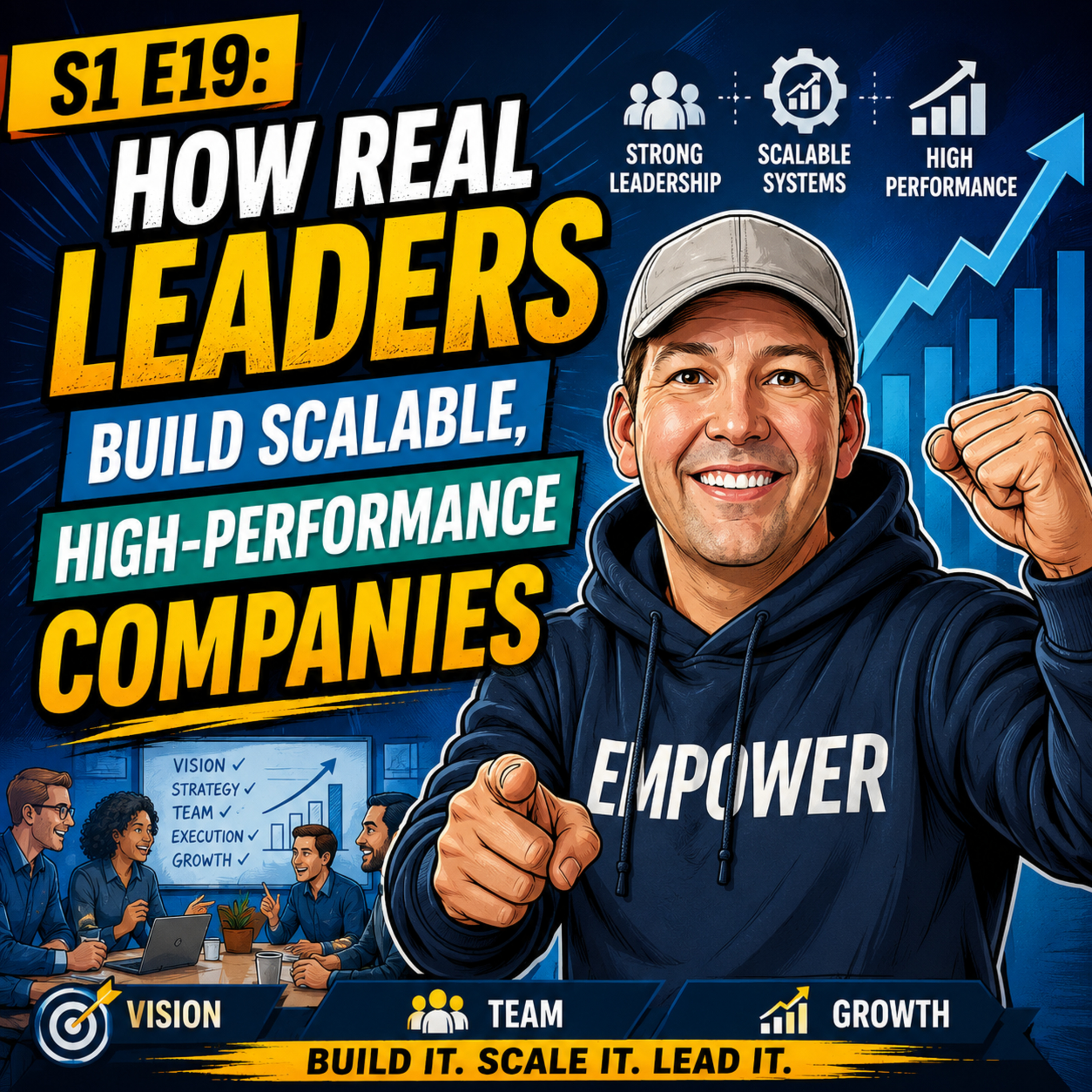  S1 E19: How Real Leaders Build Scalable, High-Performance Companies episode artwork