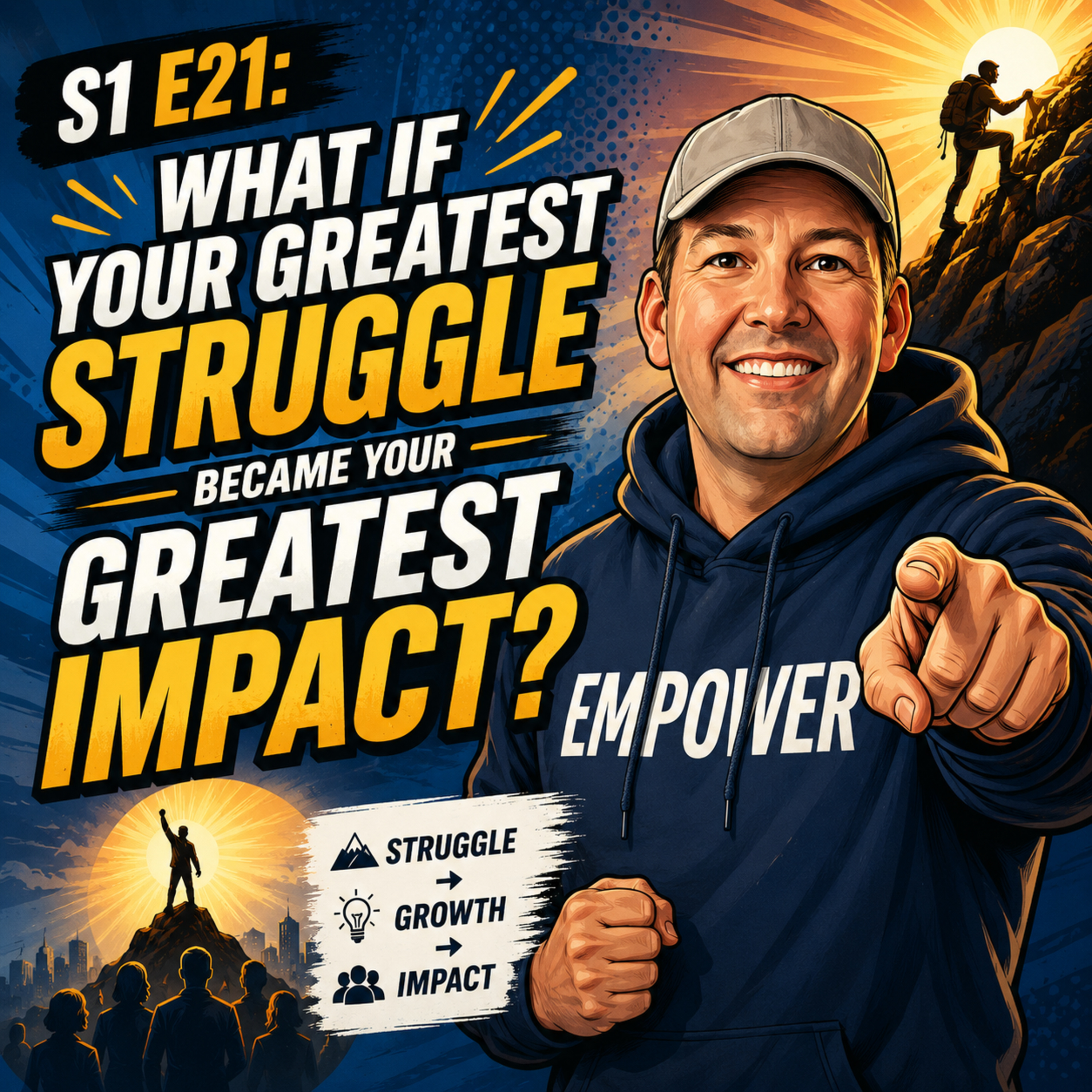 S1 E21: What If Your Greatest Struggle Became Your Greatest Impact? episode artwork