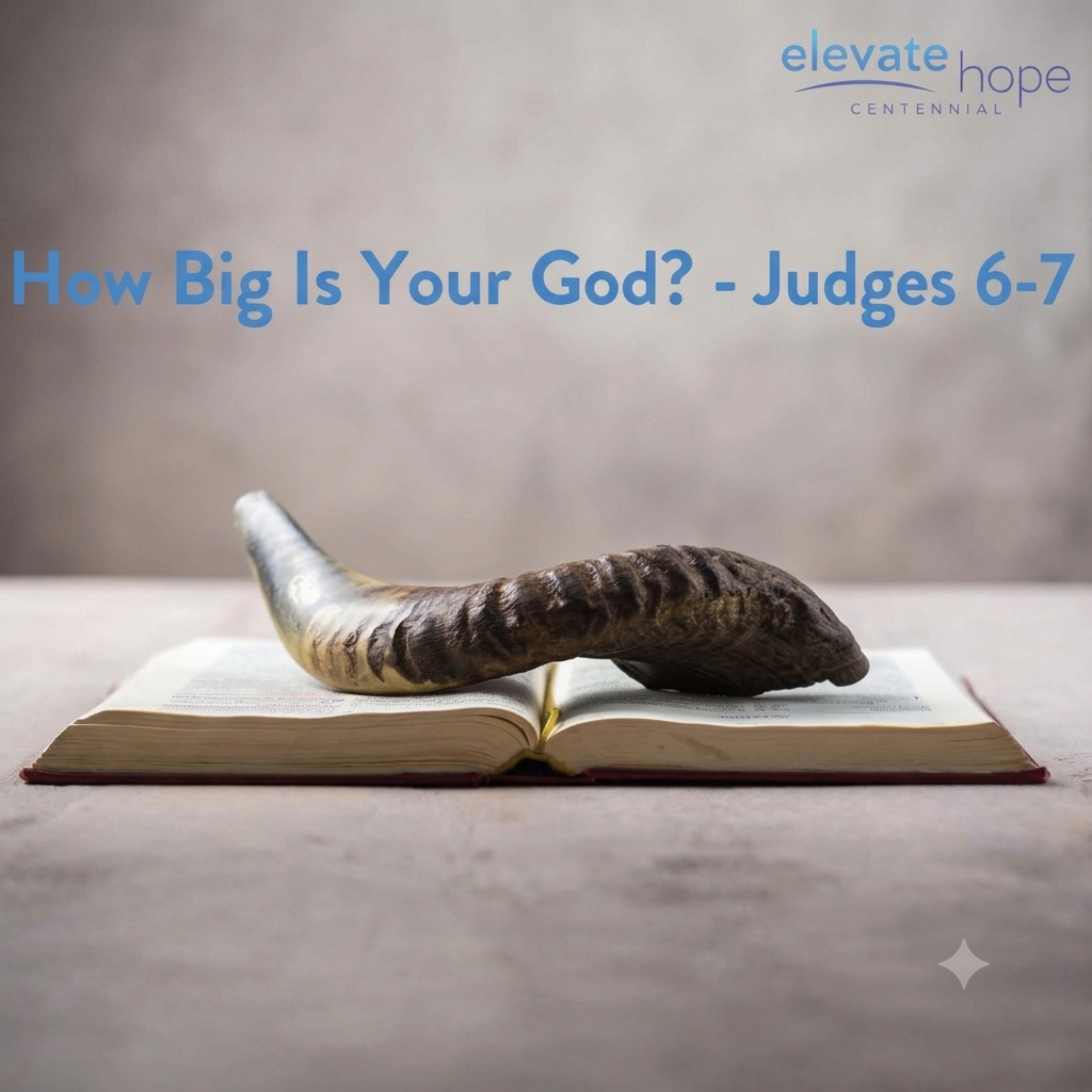 How Big Is Your God? - Judges 6-7 episode artwork