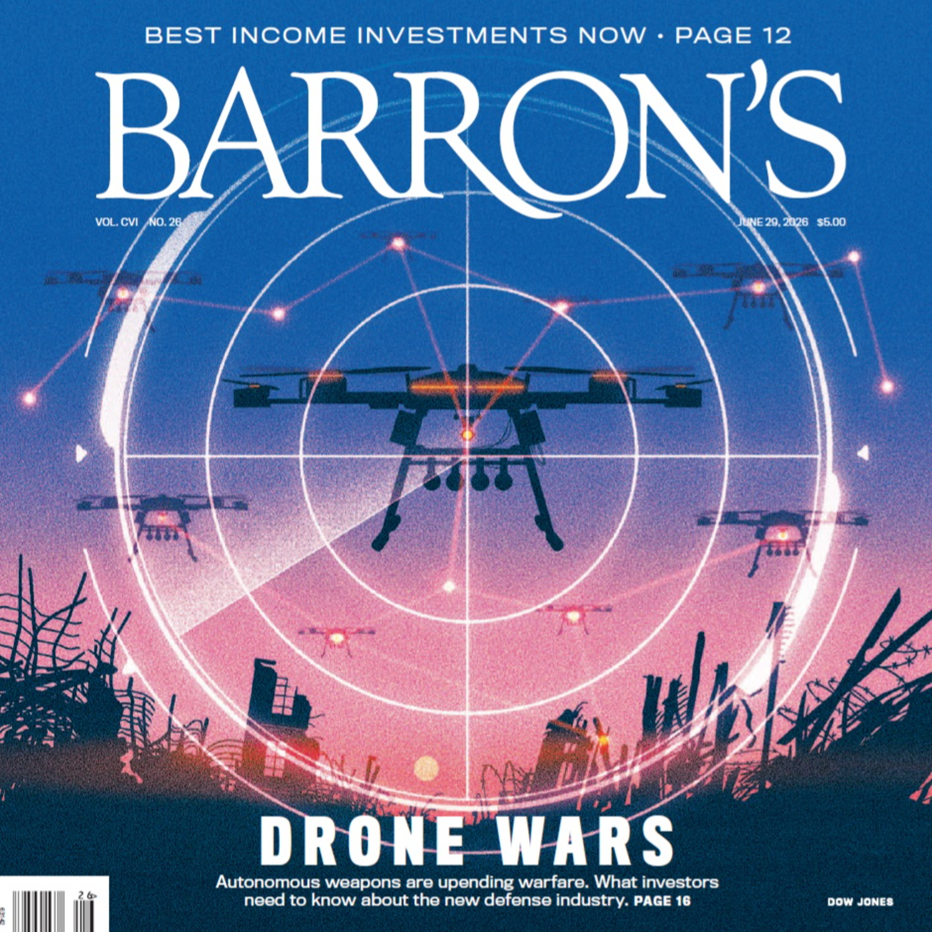 Válka dronů a konec levných peněz (Barron’s #26 29. června) episode artwork
