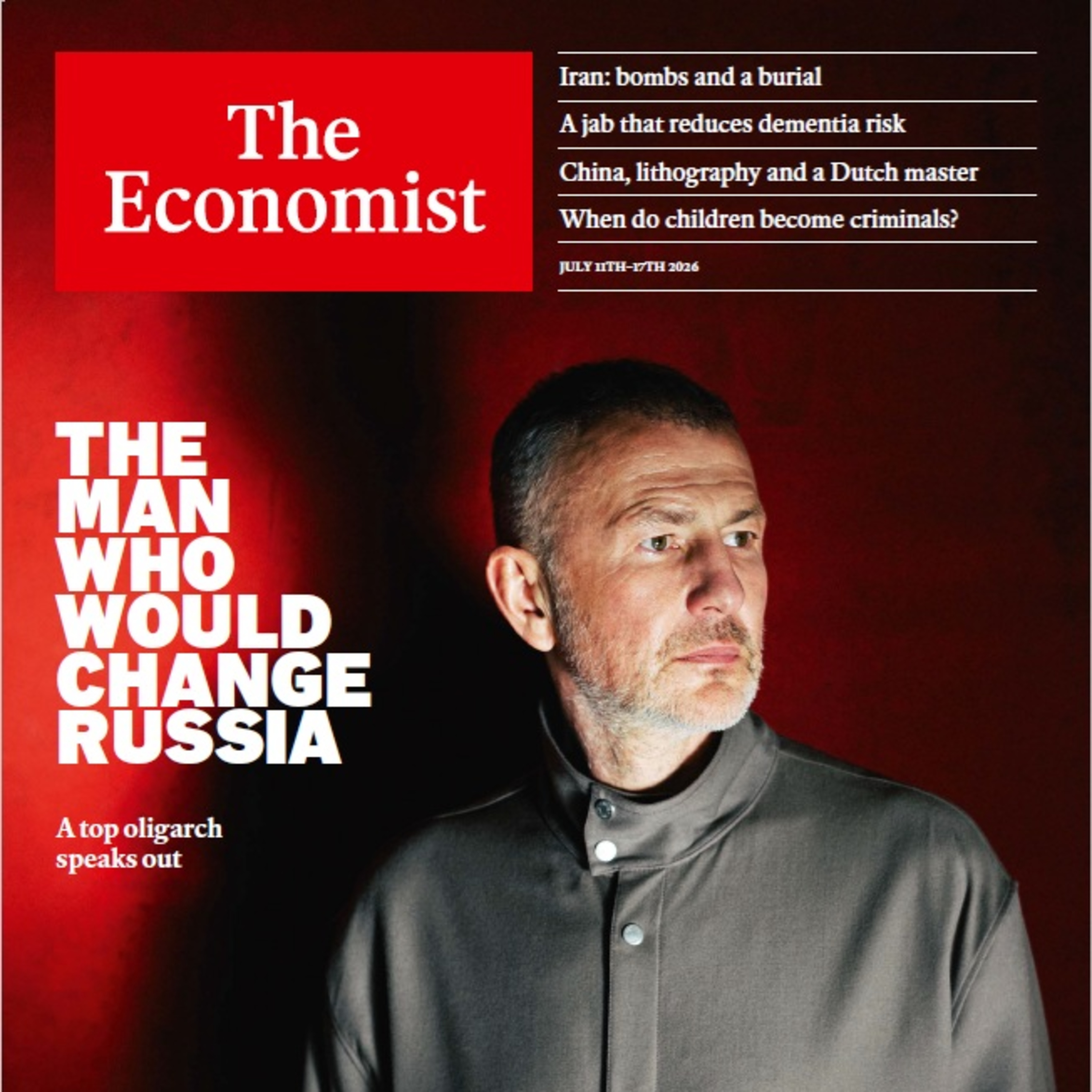 The Economist (11. července) AI bublina a vzpoura ruských elit episode artwork