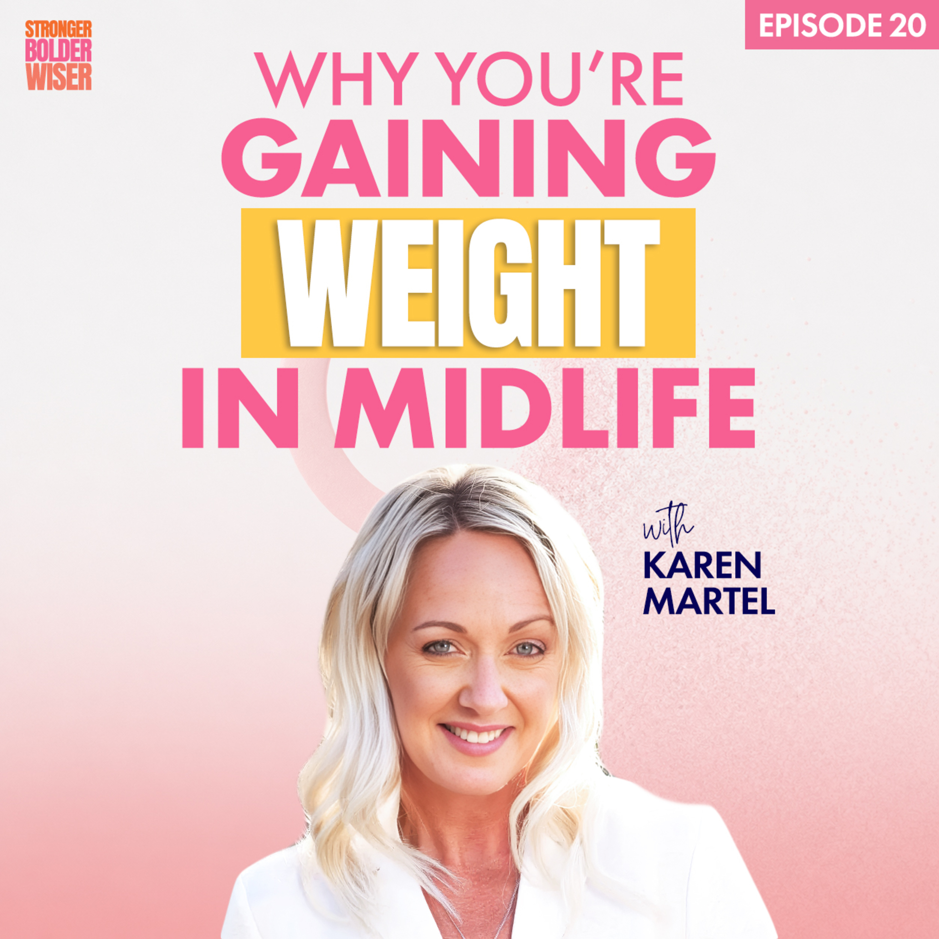The Menopause Weight Gain Nobody Explains, and the Hormone Truth Behind All of It with Karen Martell episode artwork