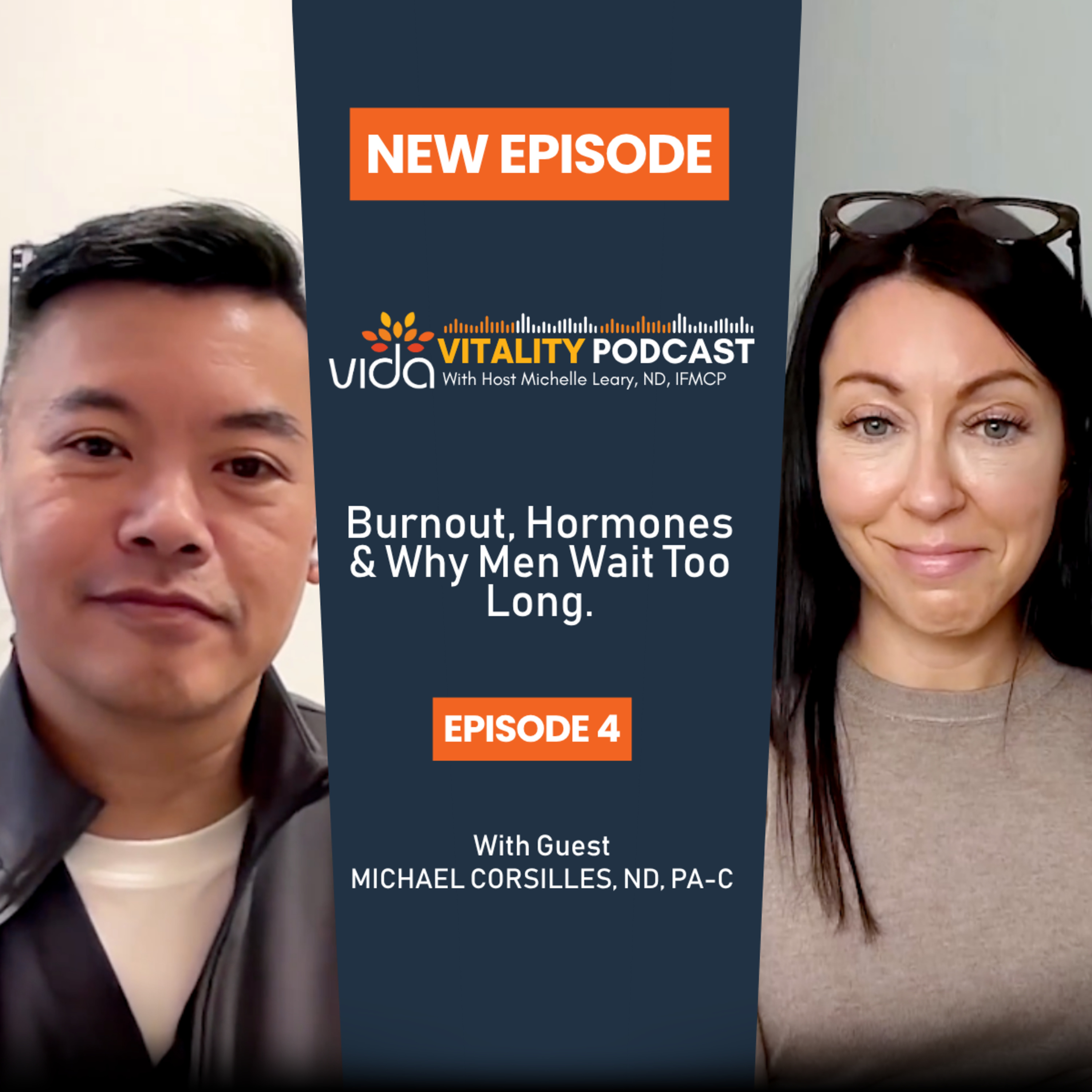Burnout, Hormones & Why Men Wait Too Long with Guest Dr. Michael Corsilles episode artwork
