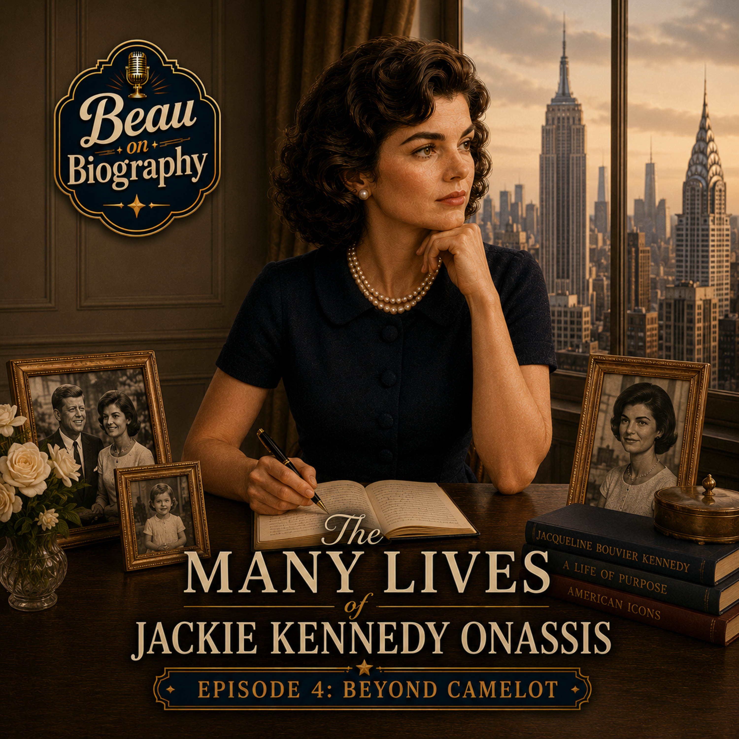 The Many Lives of Jackie Kennedy Onassis – Episode 4: The End of Camelot episode artwork
