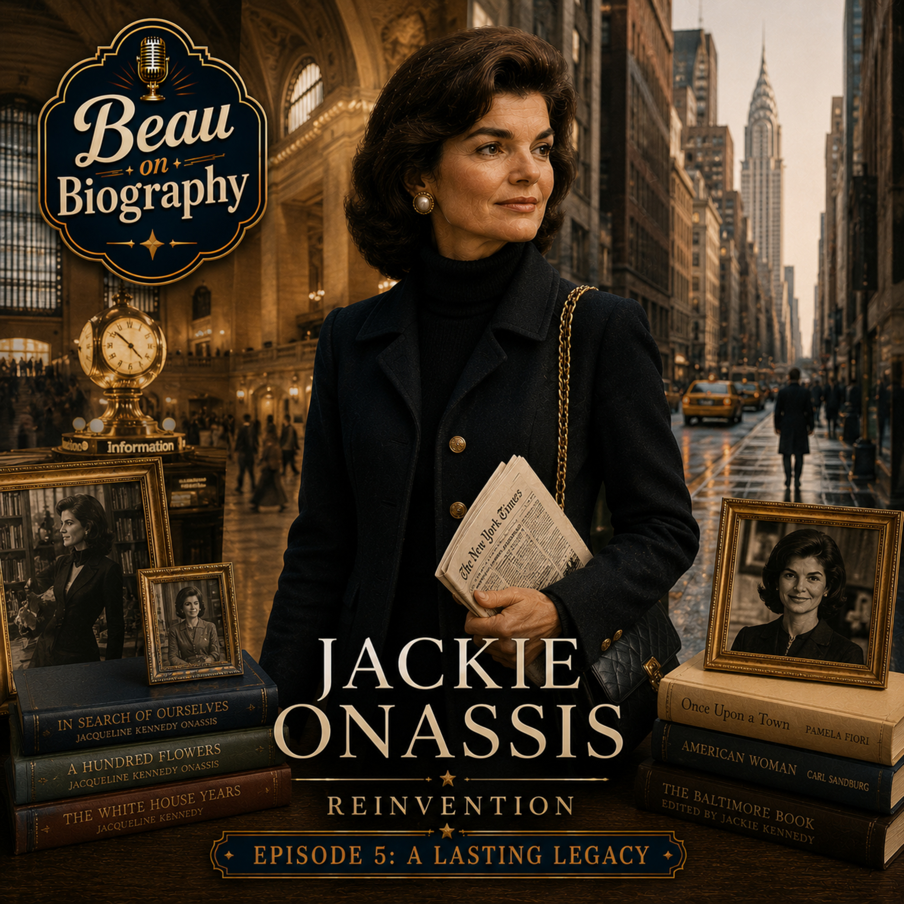 The Many Lives of Jackie Kennedy Onassis – Episode 5: Jackie Onassis episode artwork