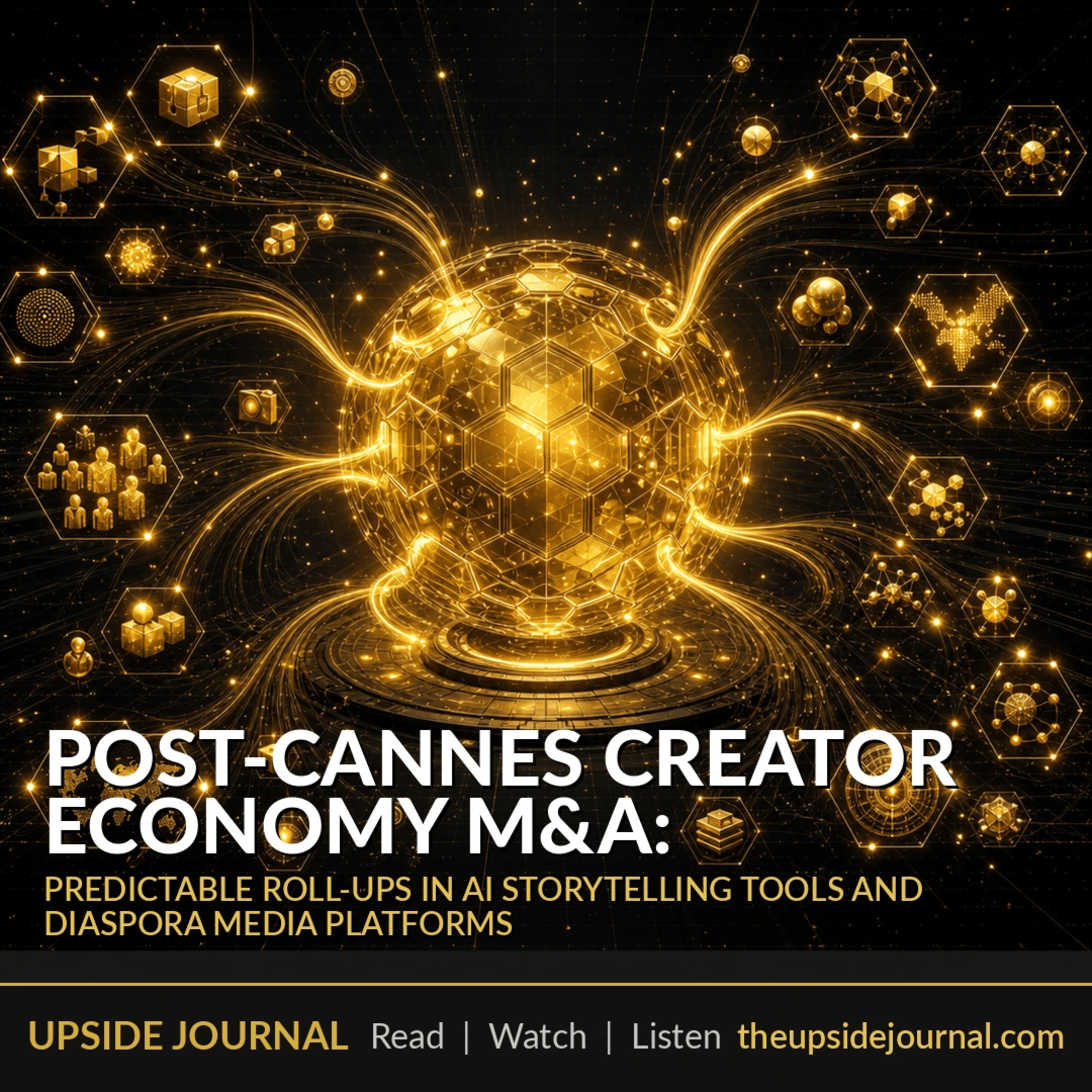 Post-Cannes Creator Economy M&A: AI Storytelling Tools and Diaspora Platforms episode artwork