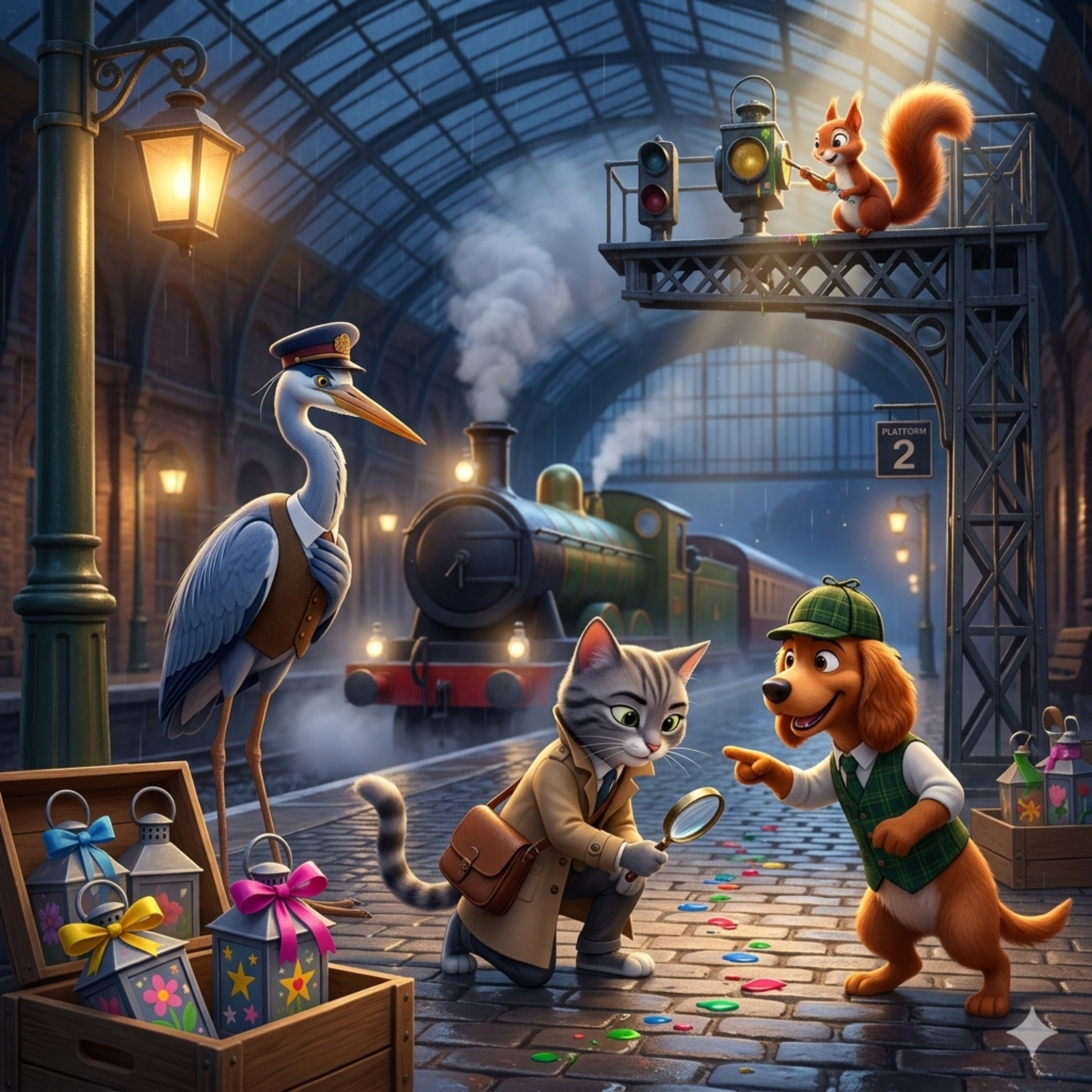 Moustache & Cabot et « Le mystère du quai numéro 2 » episode artwork