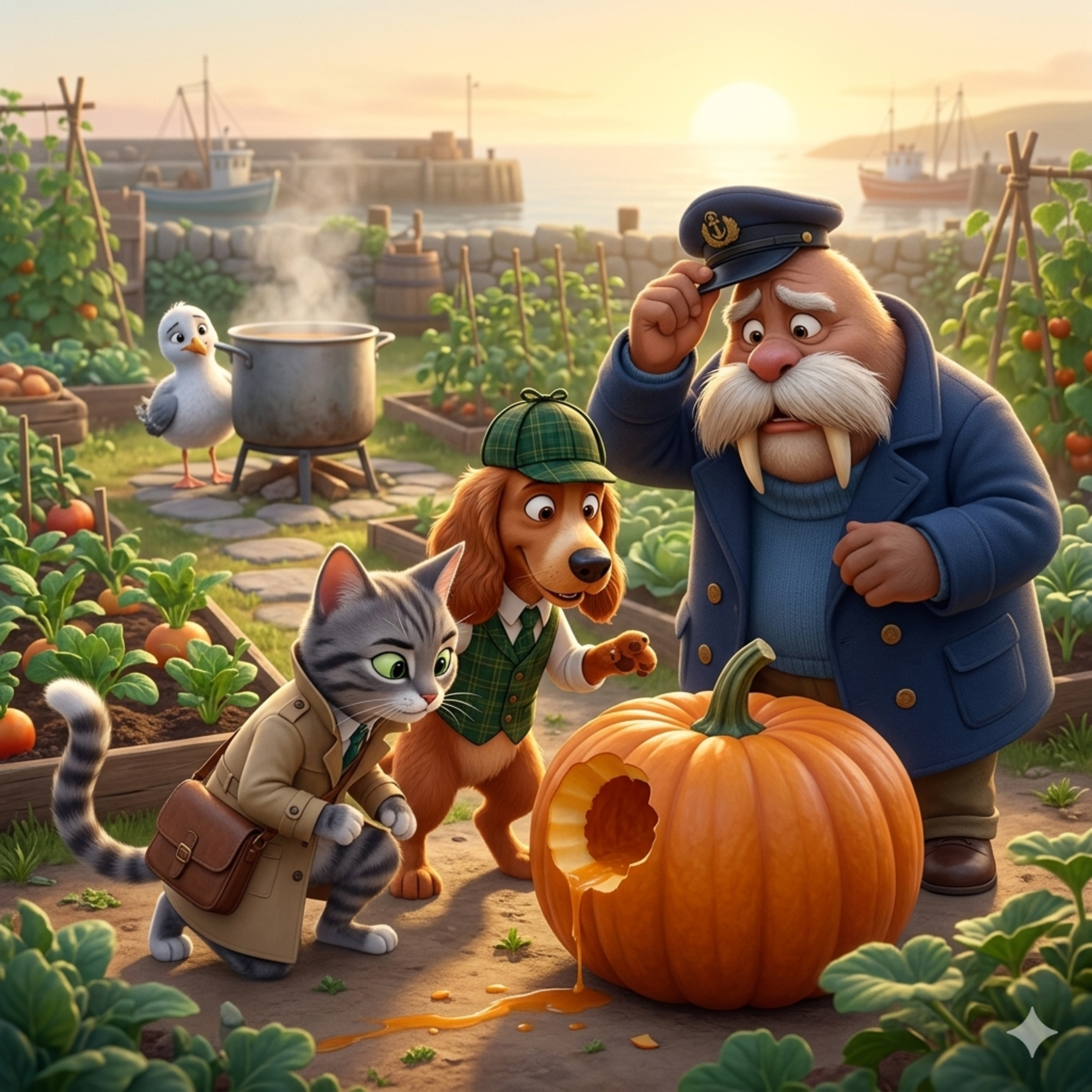 Moustache & Cabot et « Le potager du Capitaine » episode artwork