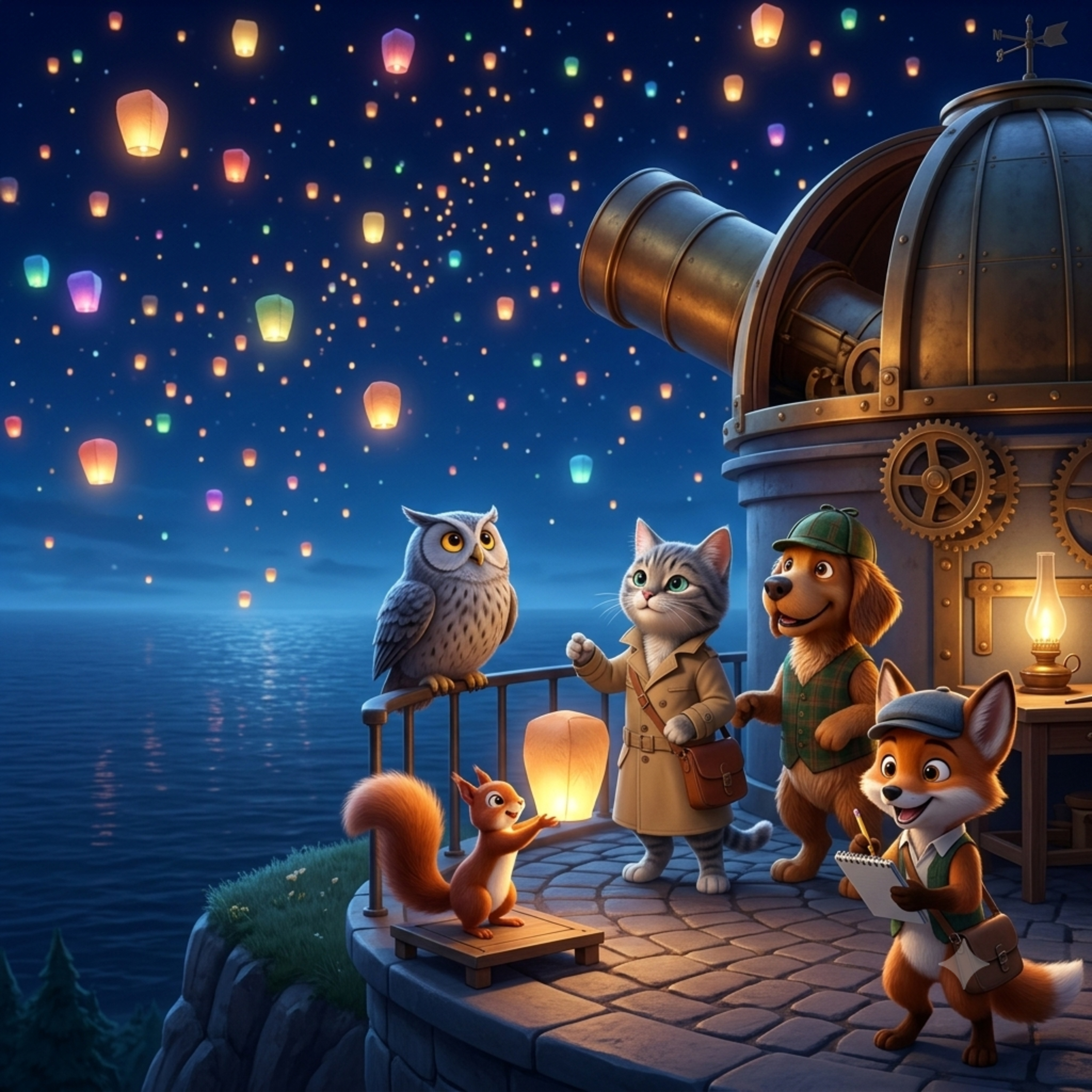 Moustache & Cabot et « L'observatoire des étoiles voyageuses » episode artwork