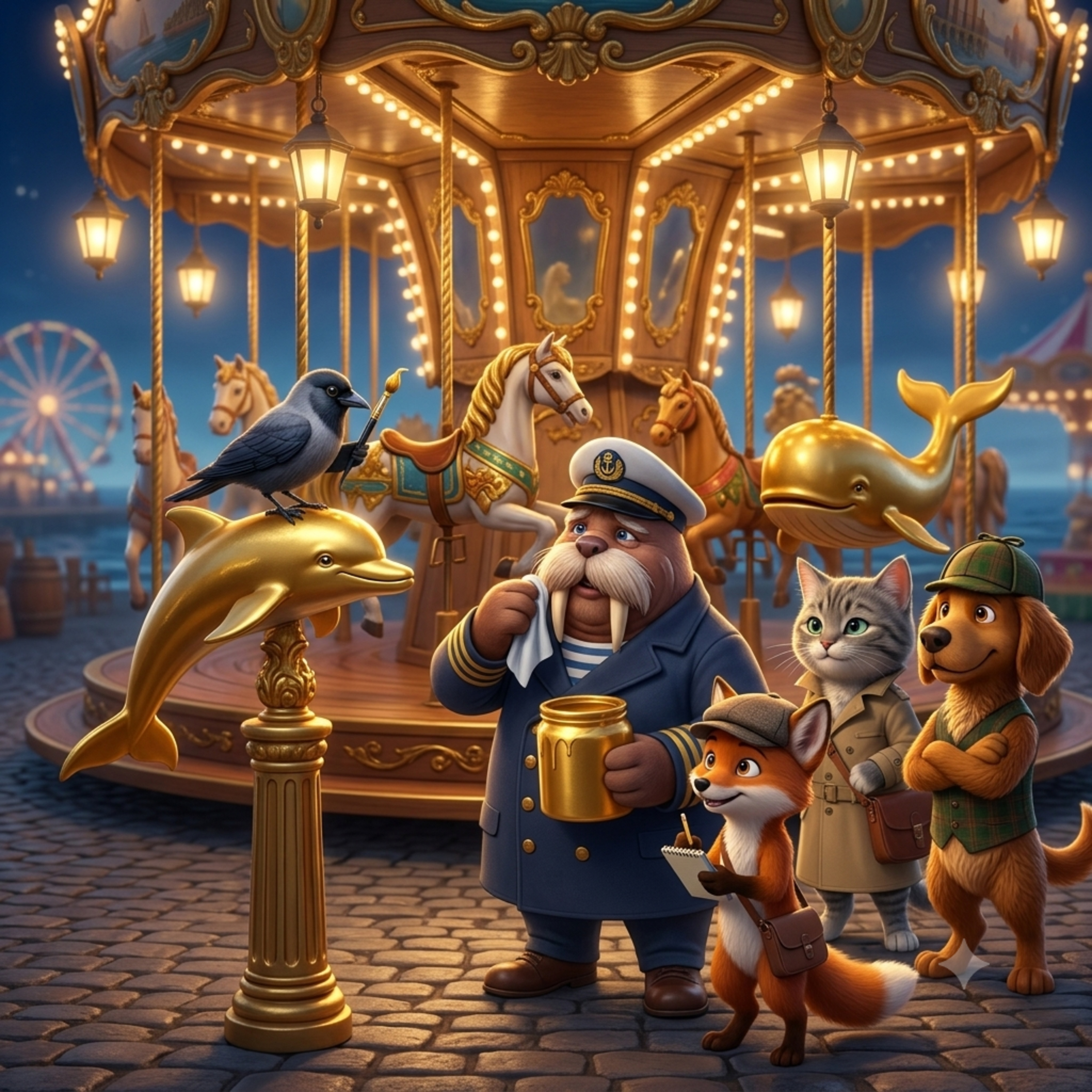 Moustache & Cabot et « Le manège enchanté » episode artwork