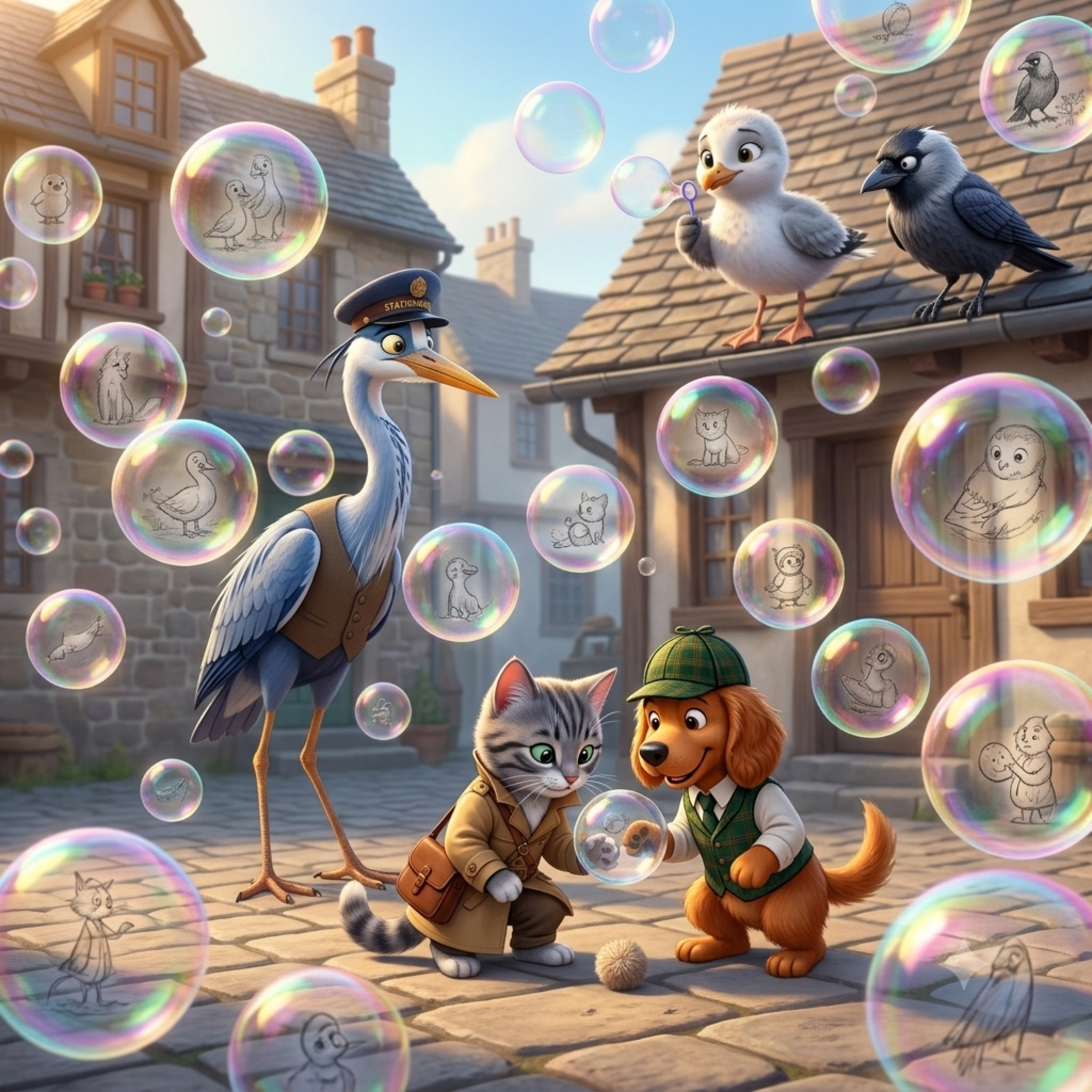 Moustache & Cabot et « La ville aux mille bulles » episode artwork