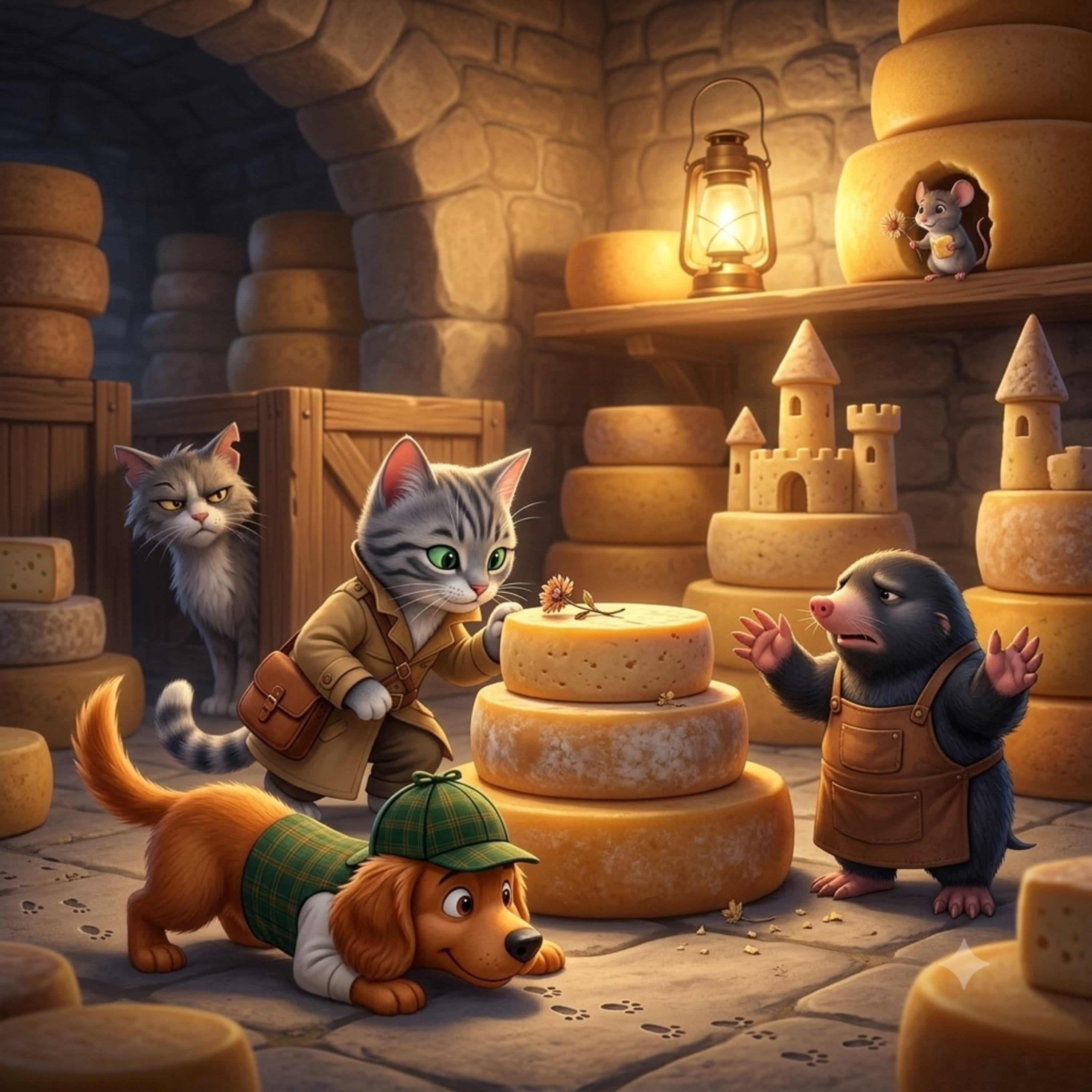 Moustache & Cabot et « Le fromage qui fredonne » episode artwork