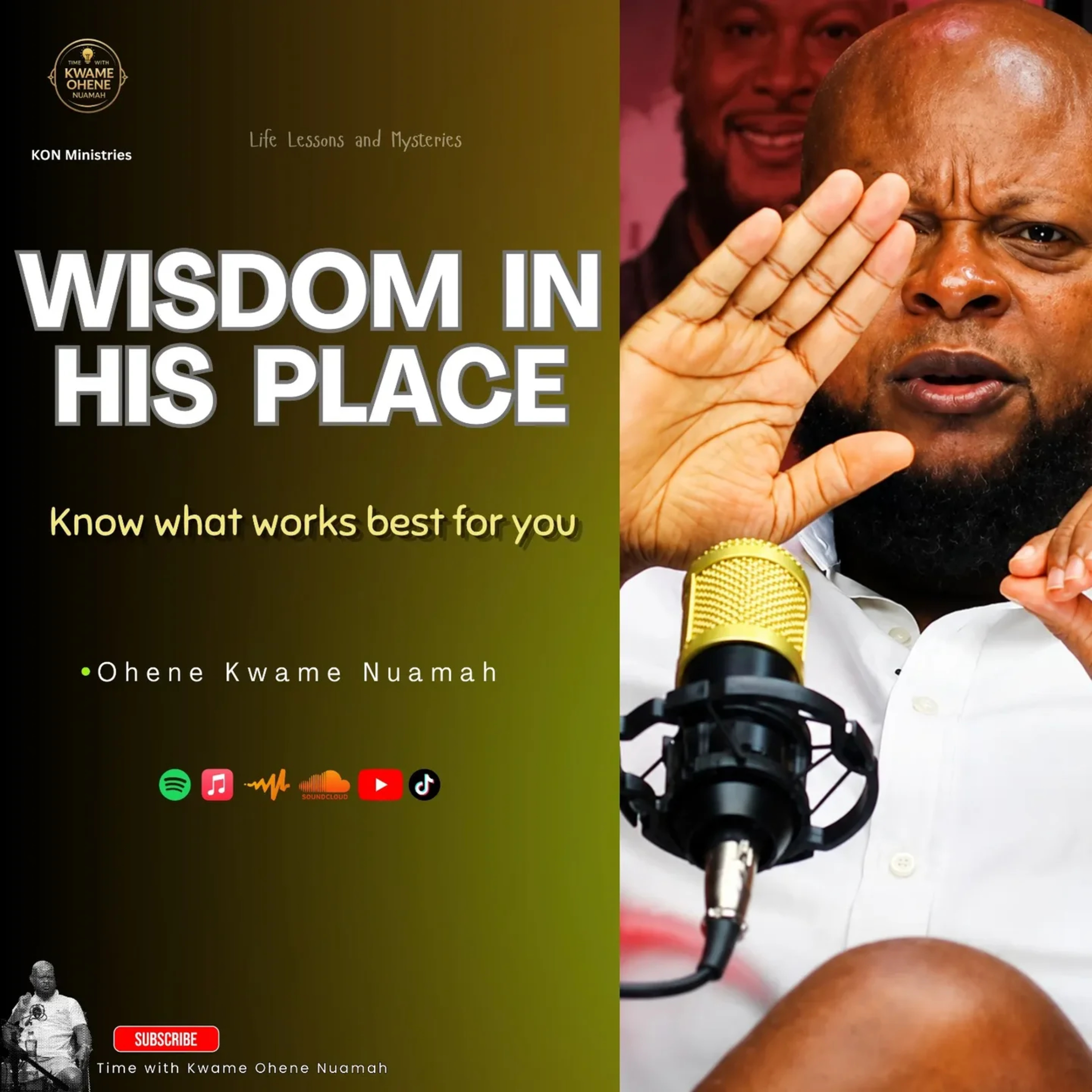 Wisdom In His Place