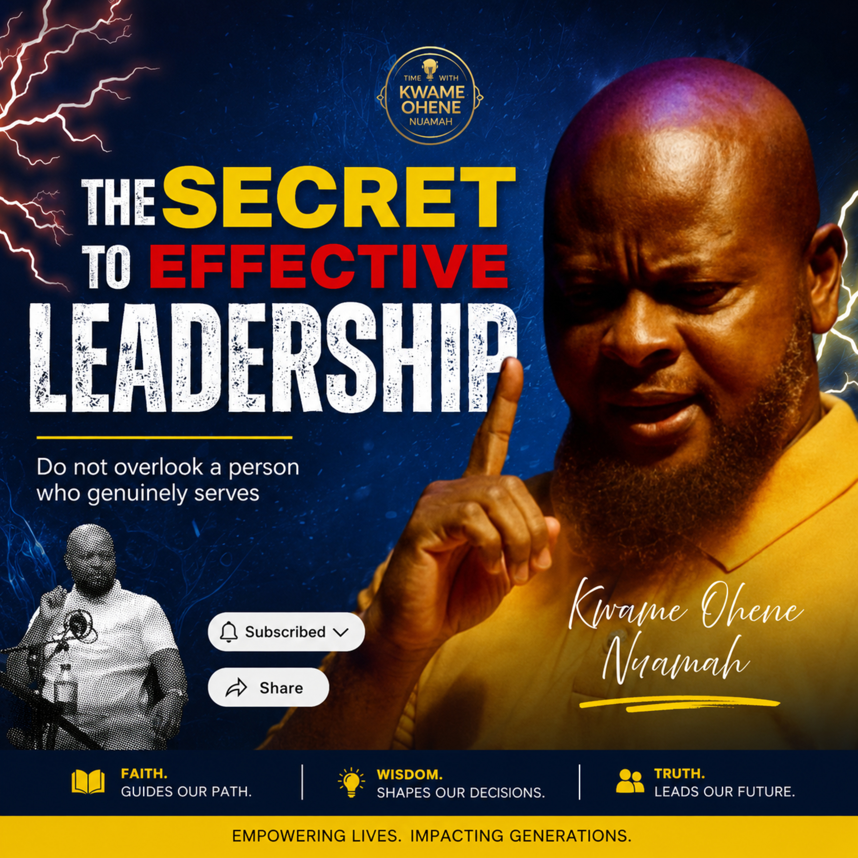 The Secret To Effective Leadership