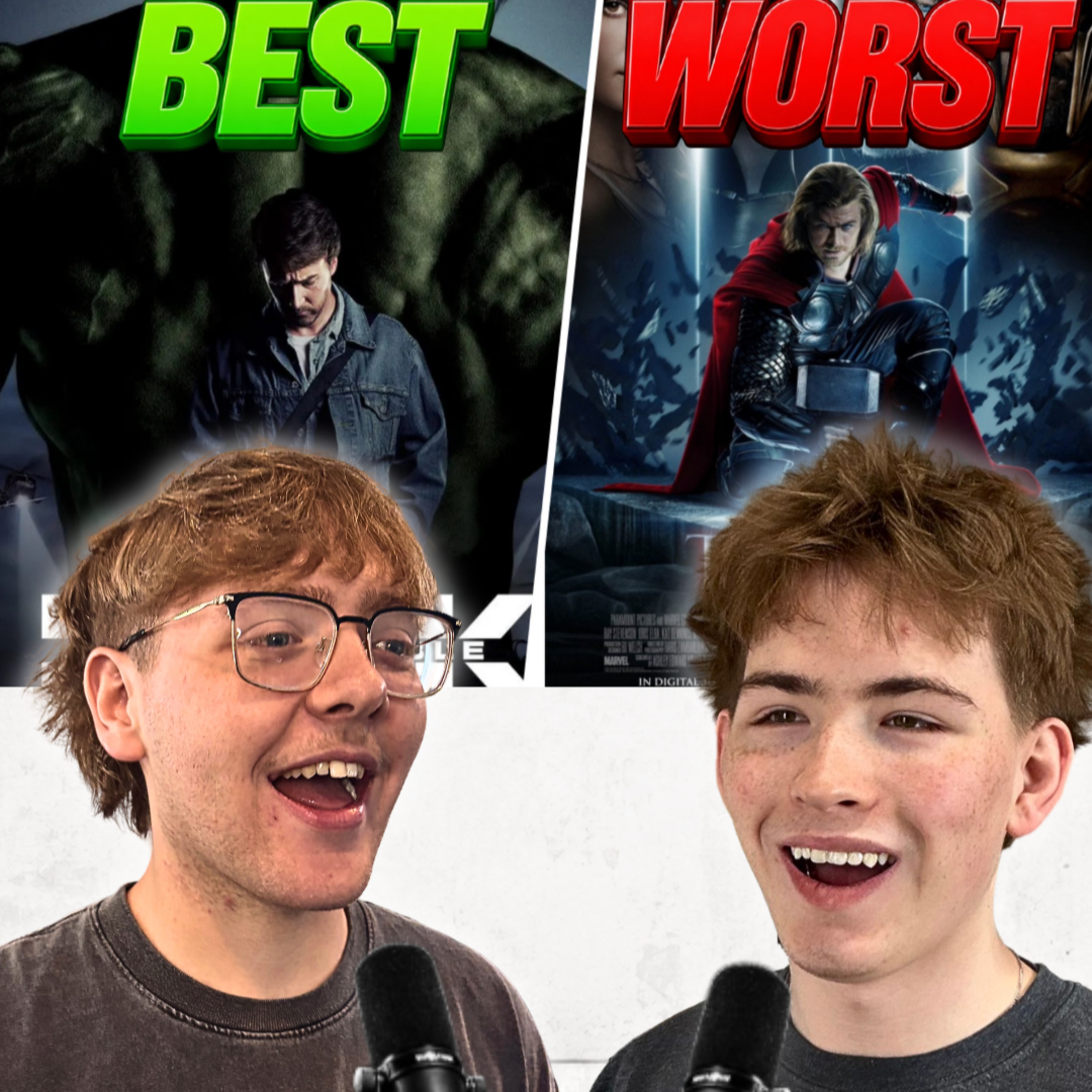 We Review EVERY Movie in MCU Phase 1 | The Dark Mic Podcast Ep. 9 episode artwork