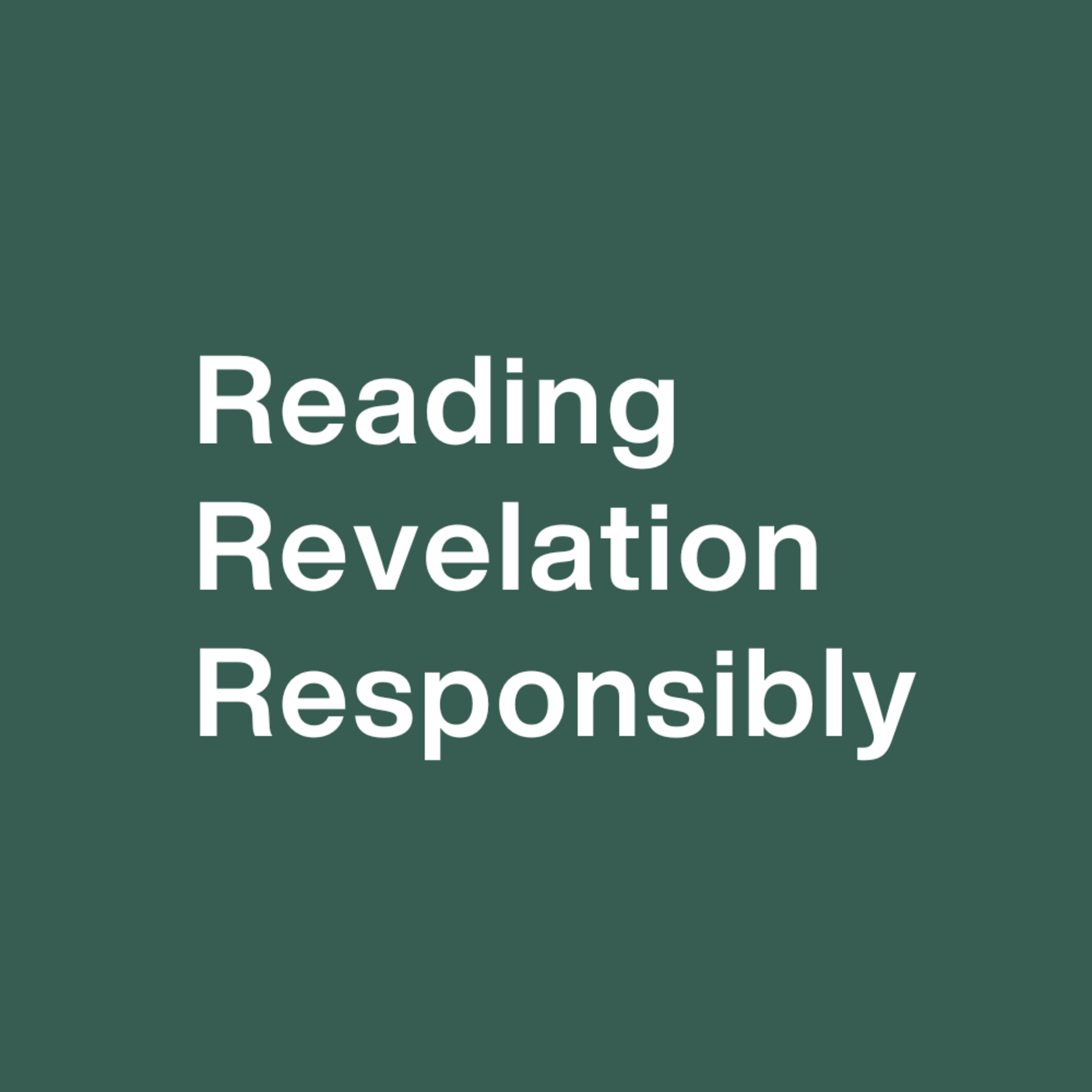Reading Revelation Responsibly | Week 1 episode artwork