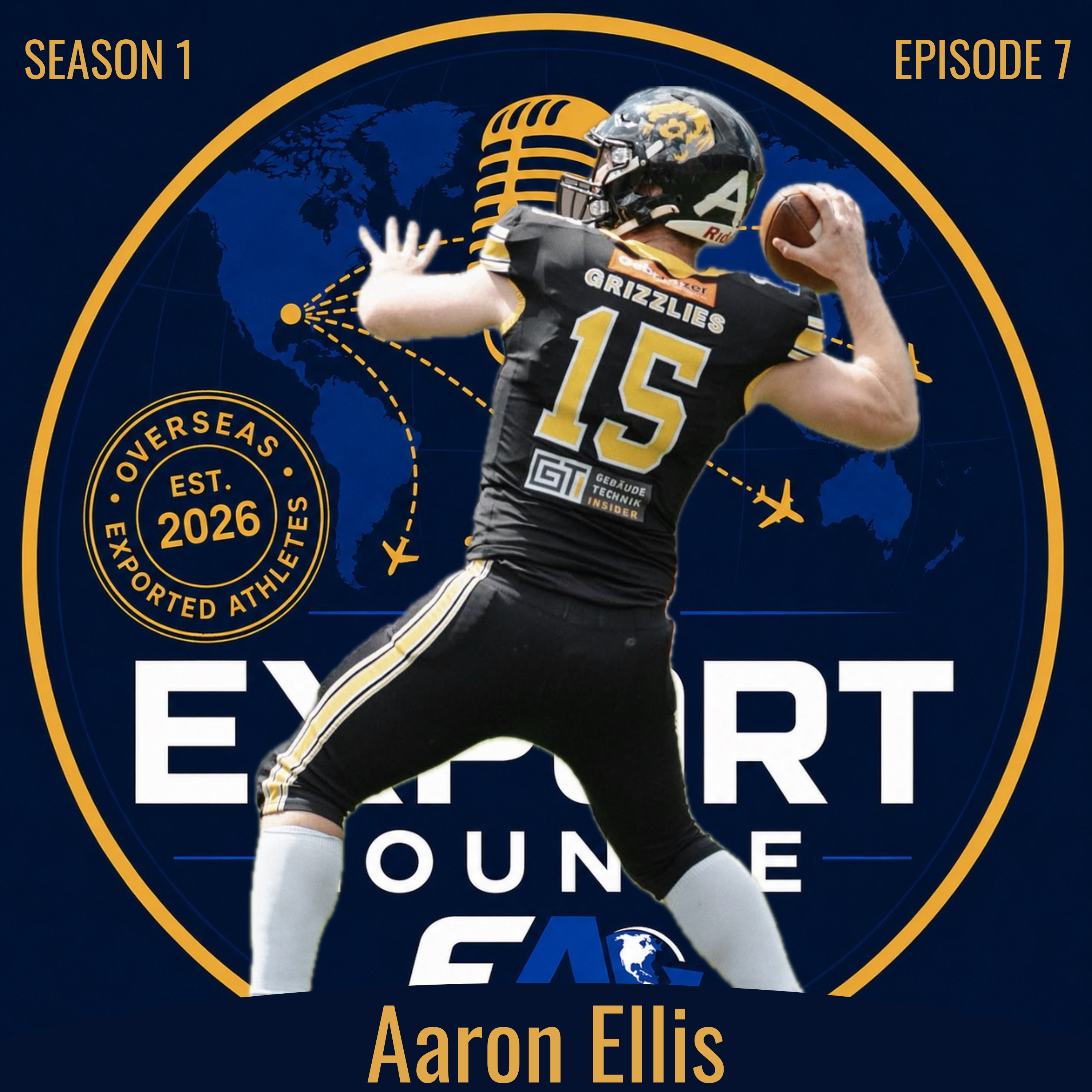 The Global Quarterback: Aaron Ellis on the X League, Mexico, Europe & Finding His Place episode artwork
