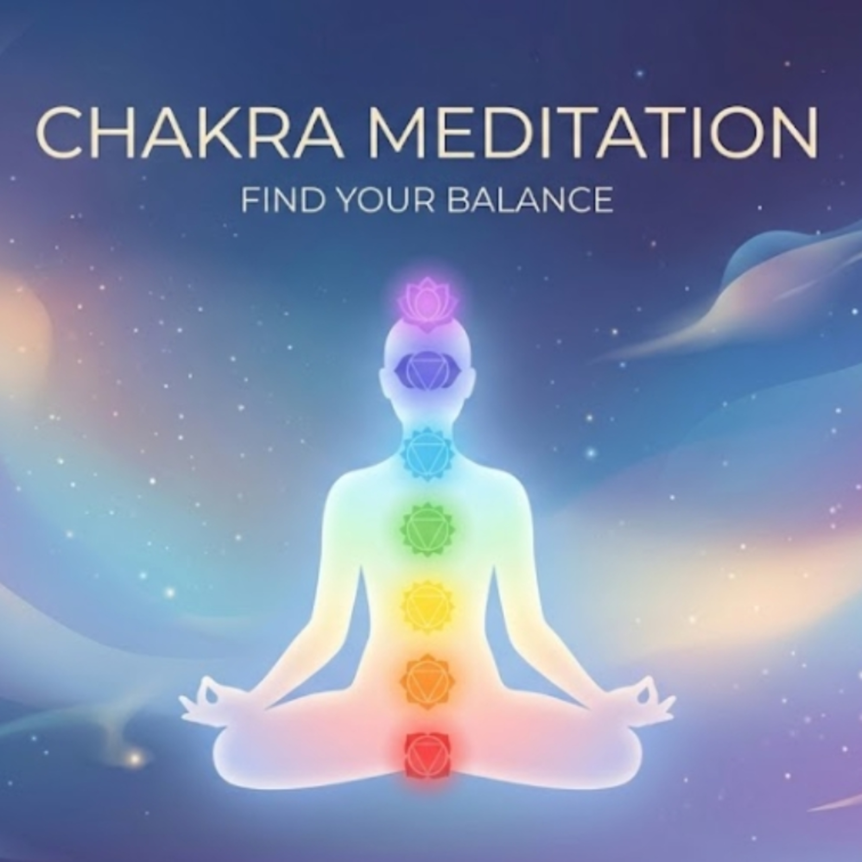 7-Minute Chakra Meditation for Sleep & Energy Balance. Guided Chakra Healing episode artwork