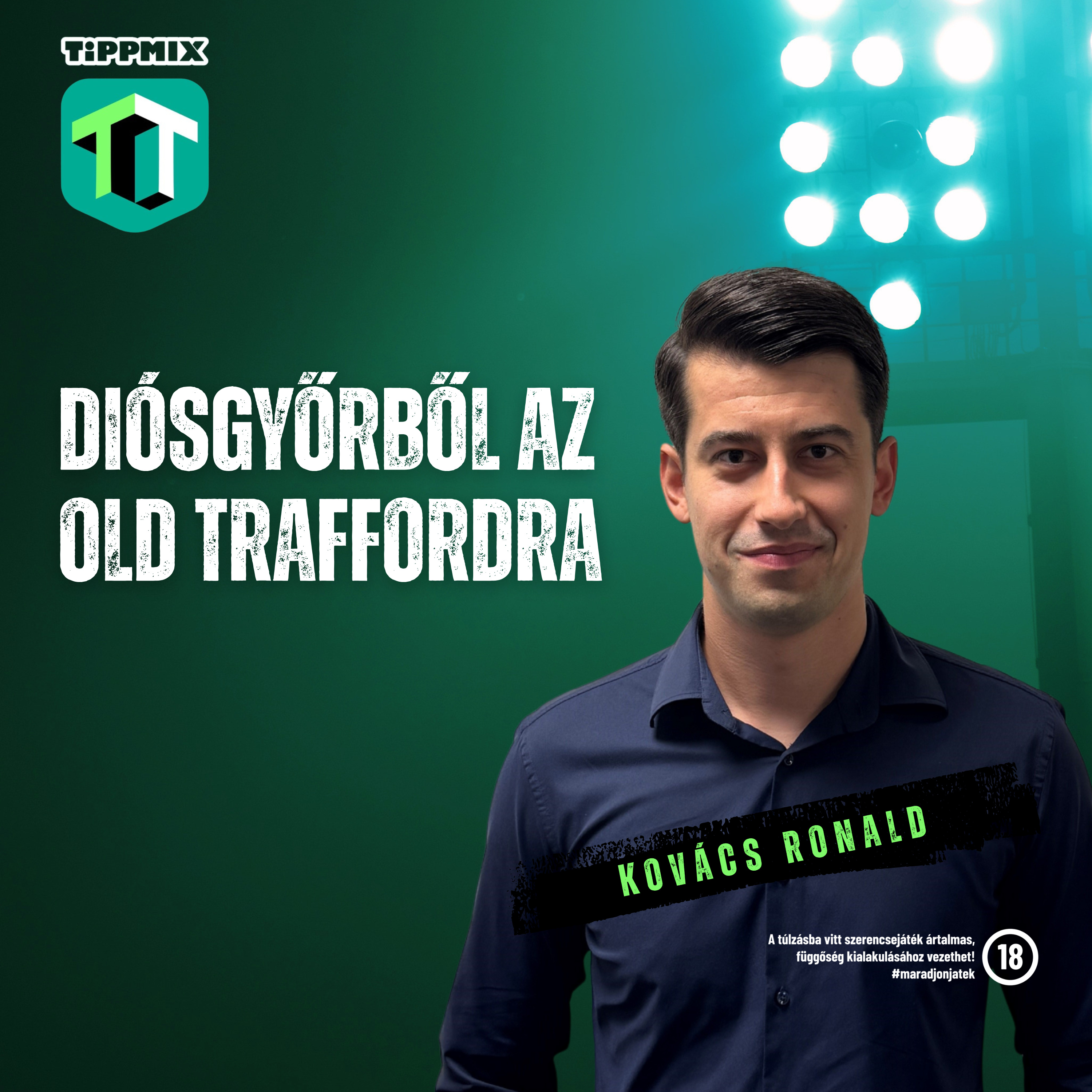 Diósgyőrből az Old Traffordra | Man United-Man City | Kovács Ronald [Tippmix Teljes Terjedelem 057] episode artwork