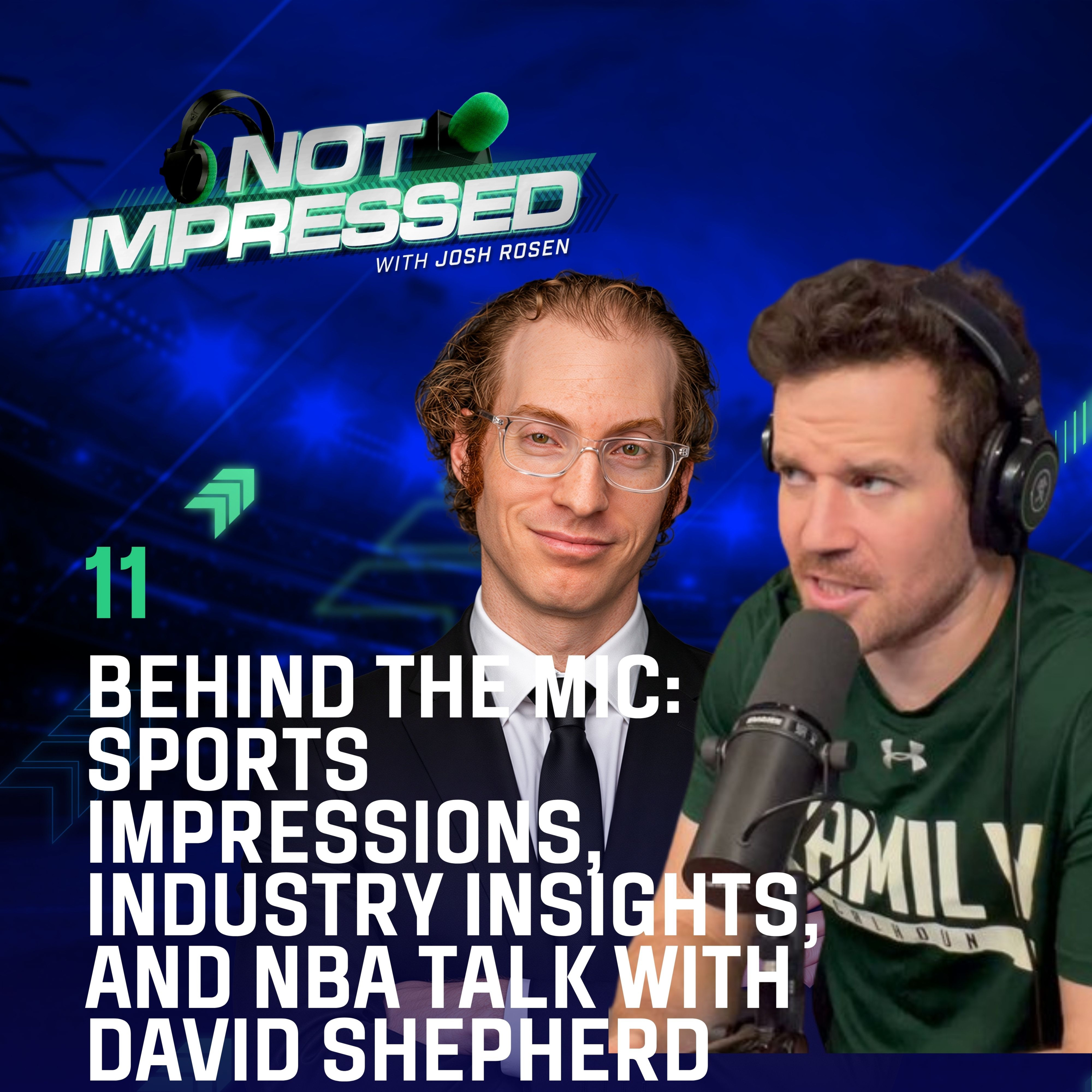 11: Behind the Mic: Sports Impressions, Industry Insights, and NBA Talk With David Shepherd episode artwork