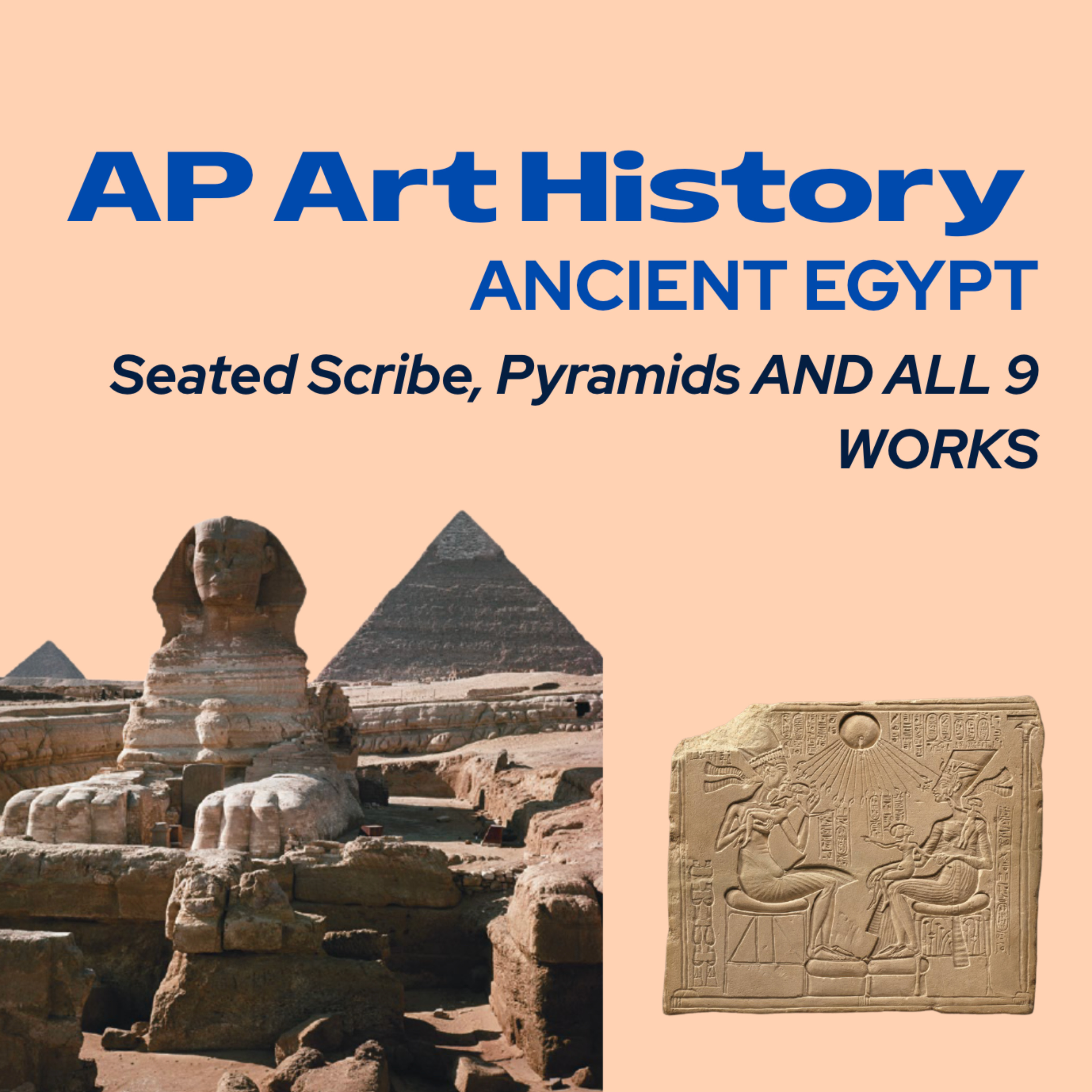 Ancient Egypt: Seated Scribe, The Pyramids, and More! episode artwork