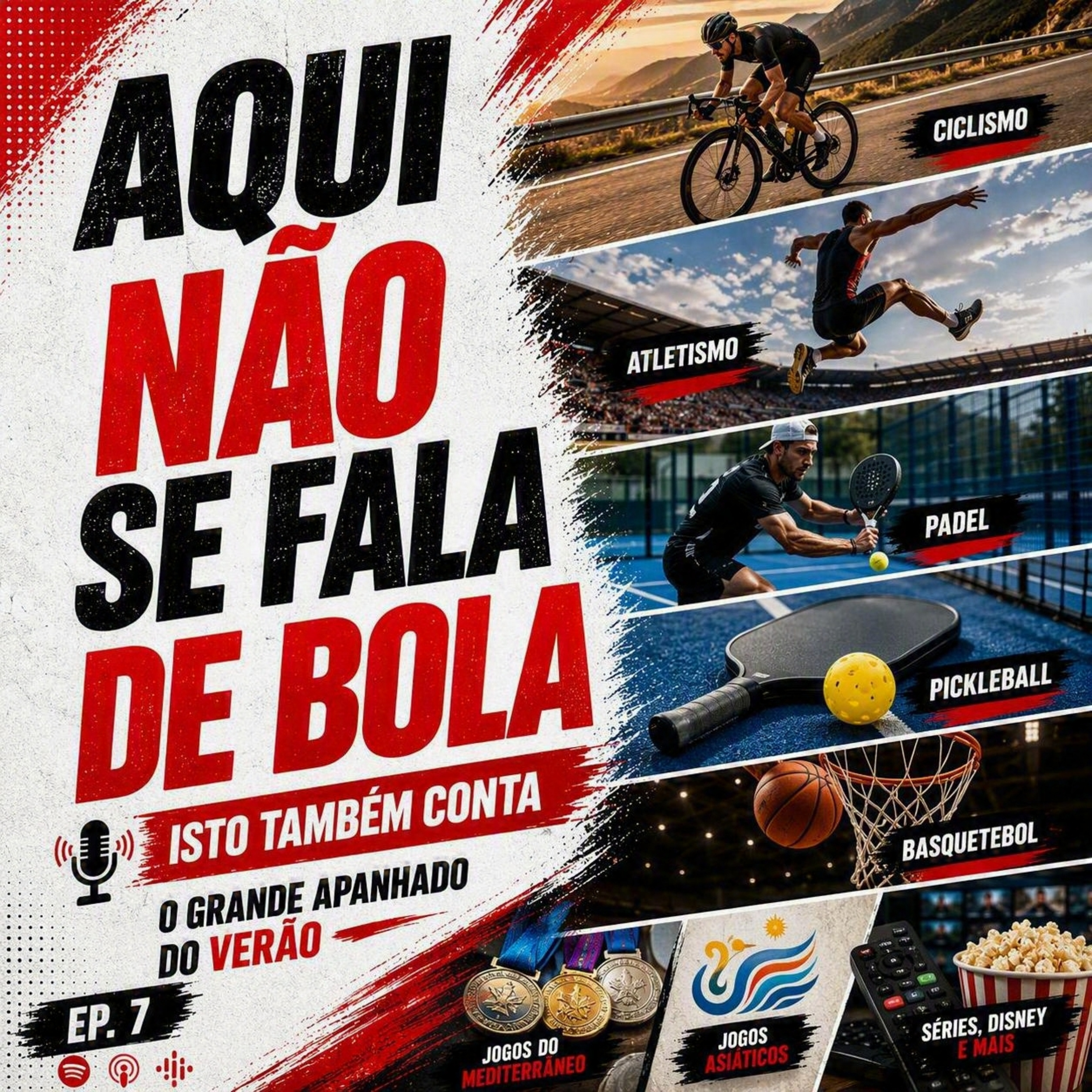 Velhotes, Atletismo, Basquetebol, Disney e Succession | Ep. 7 episode artwork