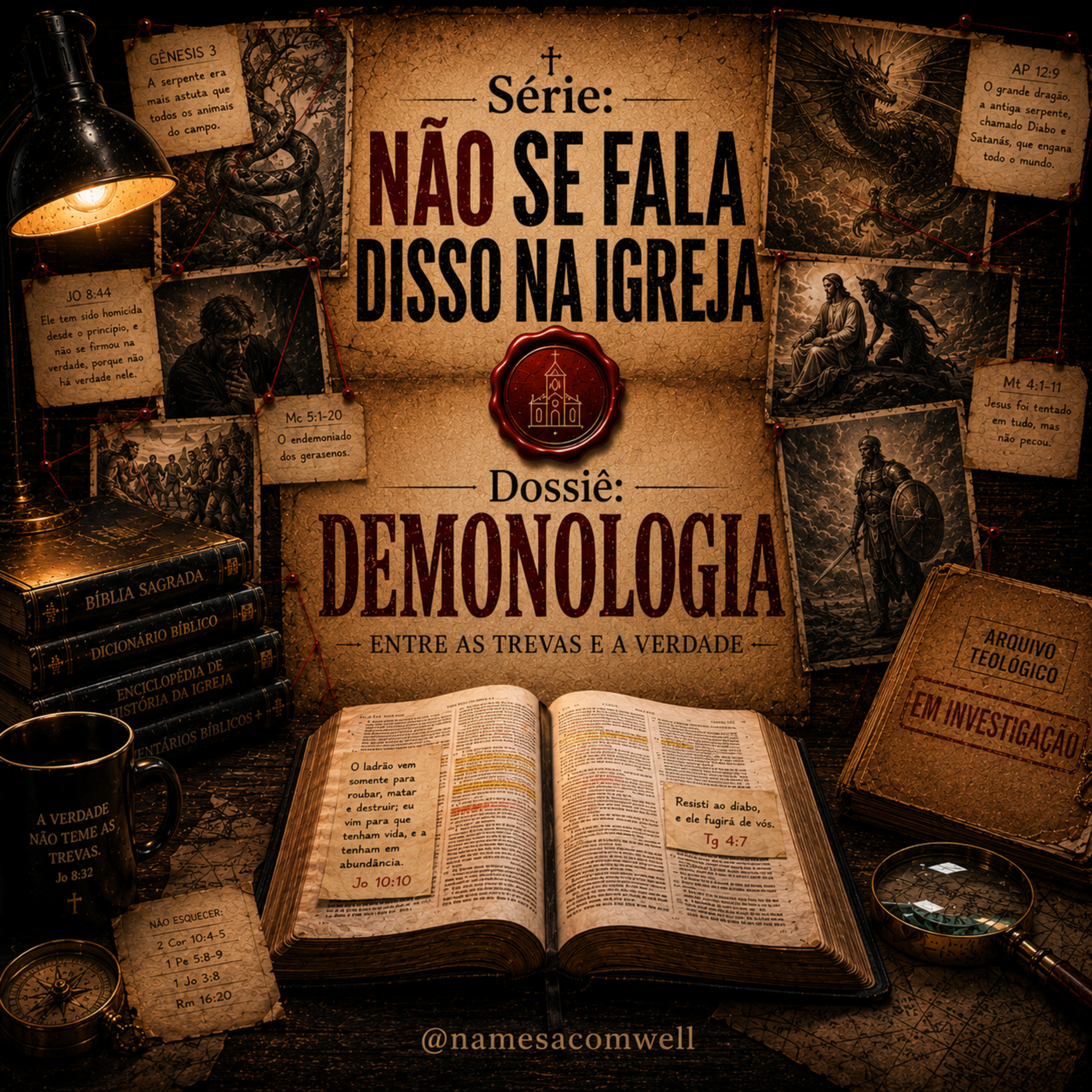 O Que Não Te Contaram Sobre os Demônios (Dossiê Demonologia Piloto)  episode artwork