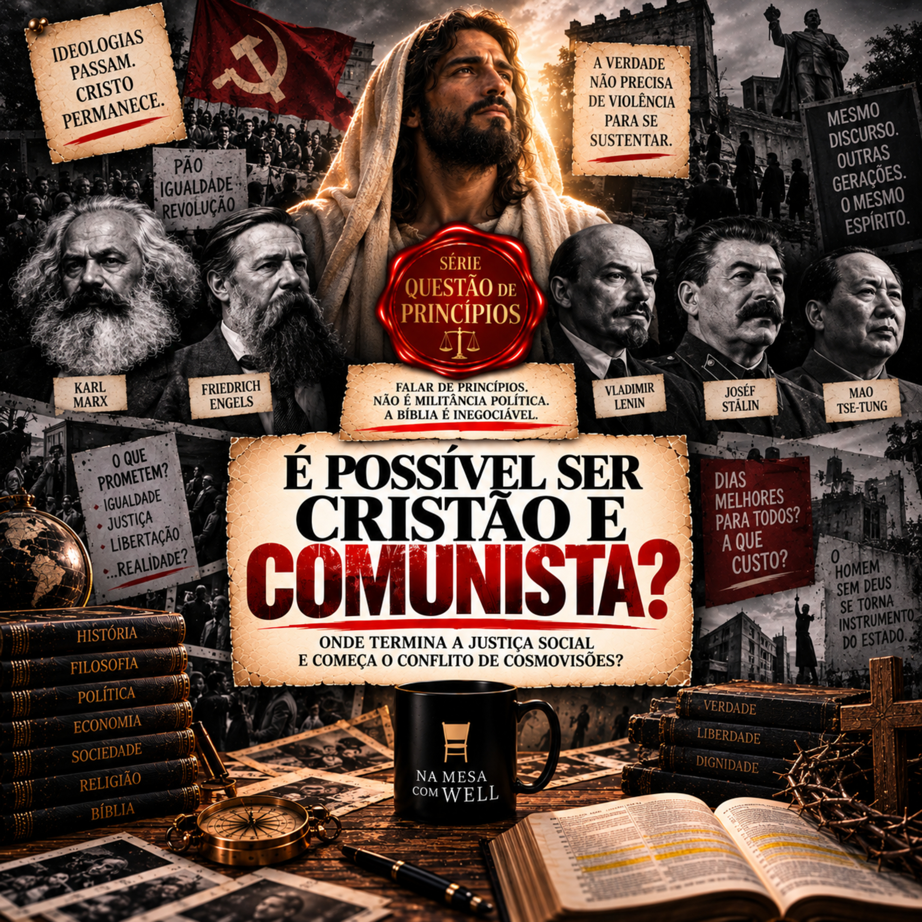 É Possivel ser Cristão e Comunista? | Série: Questão de Princípios episode artwork