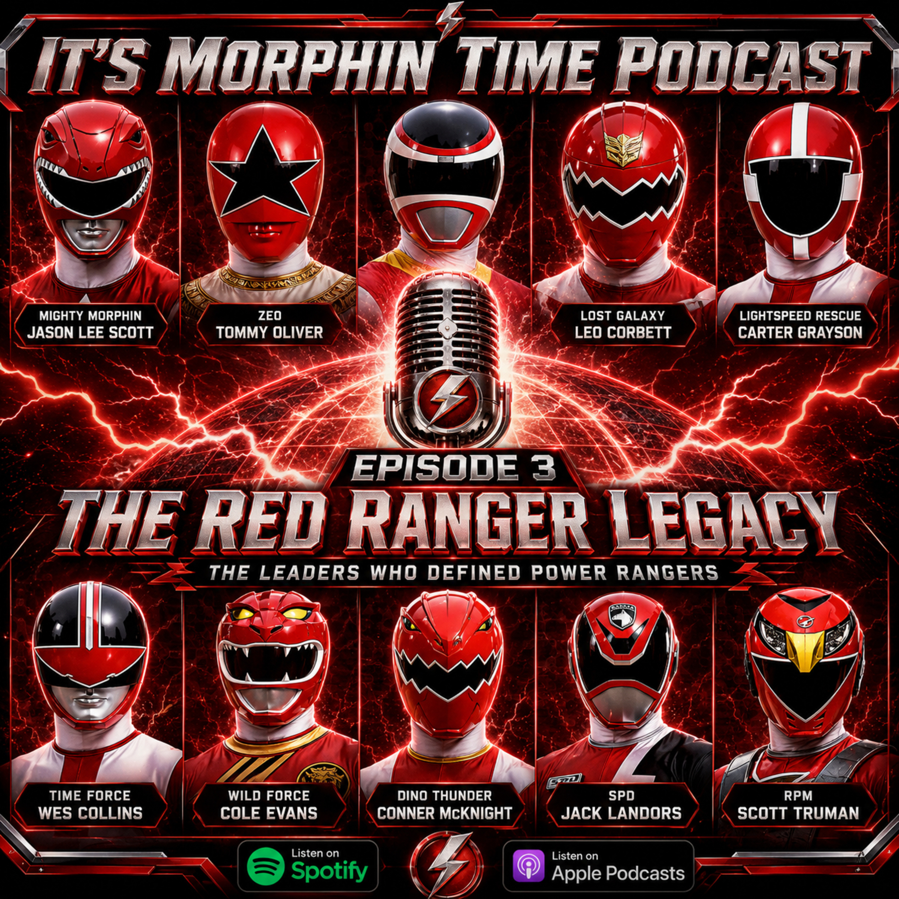 Best Red Rangers episode artwork