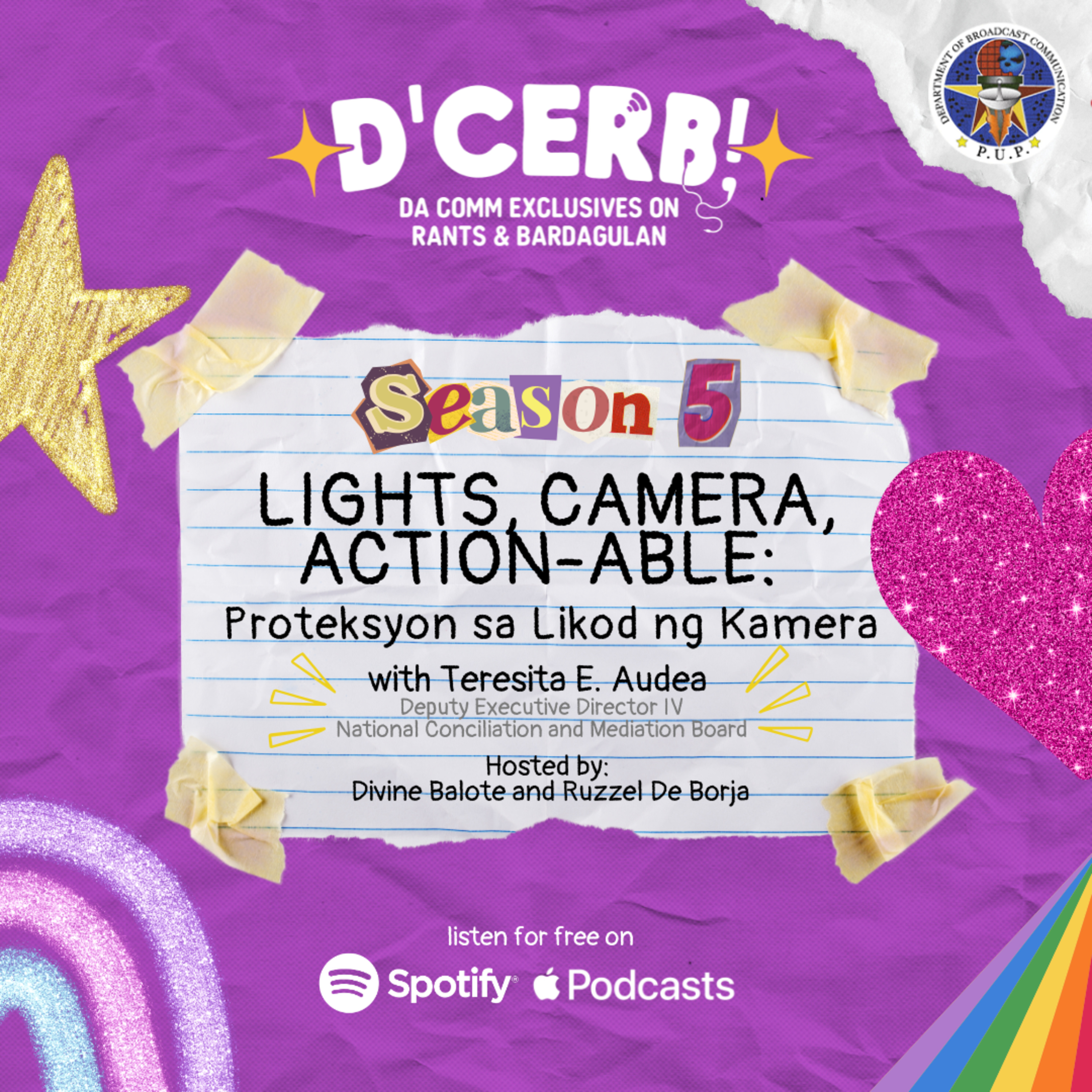Lights, Camera, Action-able: Proteksyon sa Likod ng Kamera episode artwork