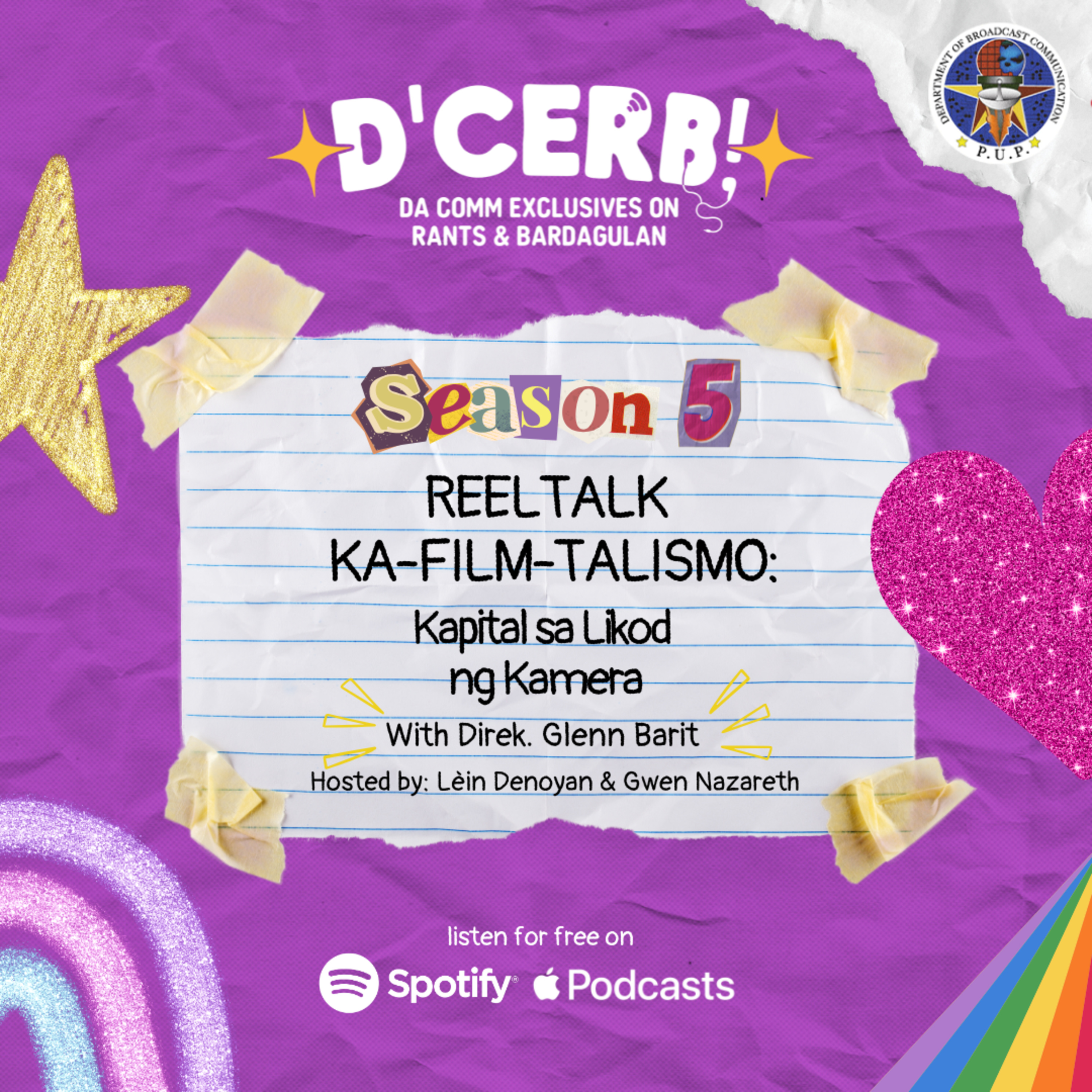 ‘REELTALK - KA-FILM-TALISMO’: KAPITAL SA LIKOD NG KAMERA episode artwork