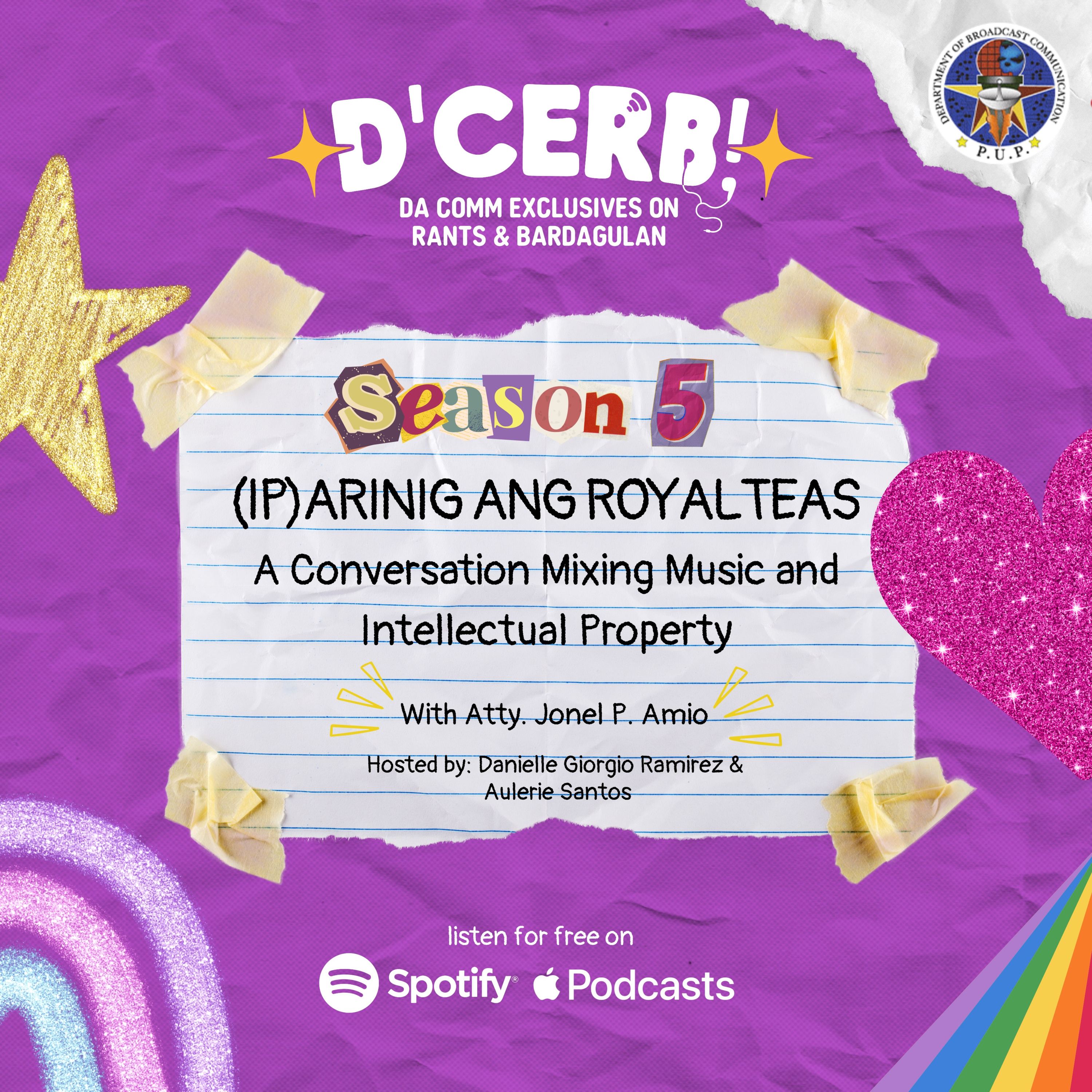 (IP)arinig Ang Royalteas: A Conversation Mixing Music and Intellectual Property episode artwork