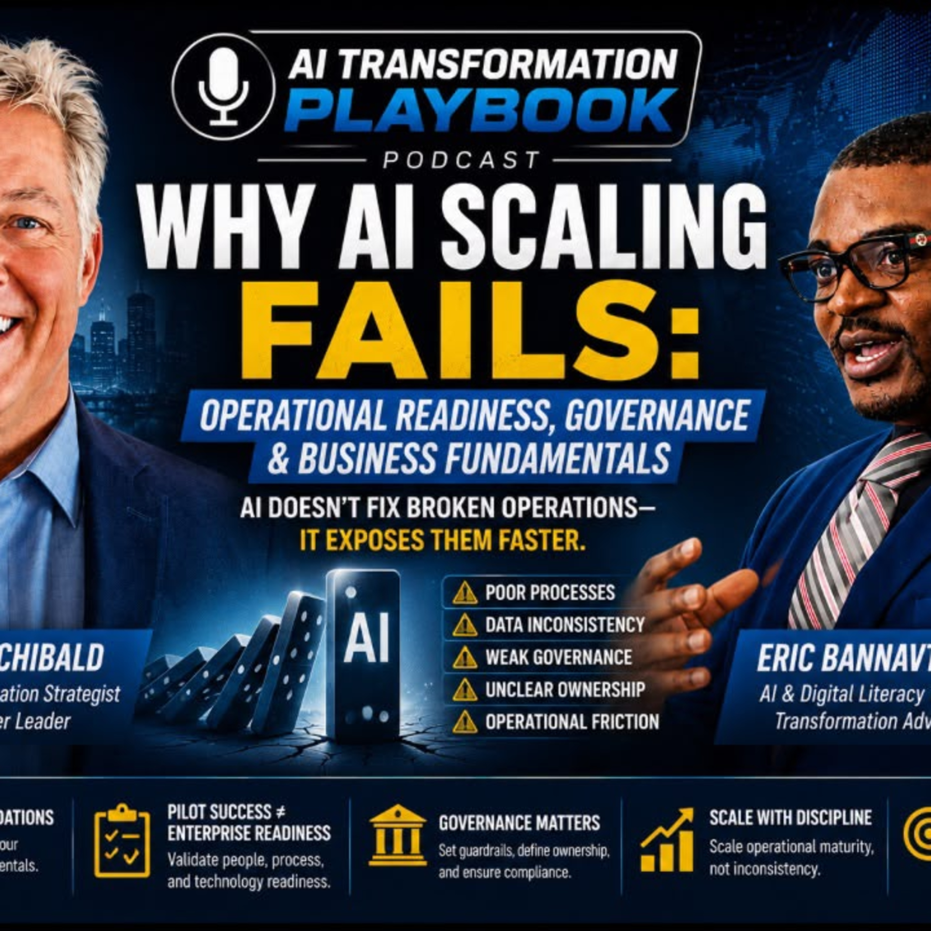 THE REAL AI SCALING PROBLEM | Scott Archibald & Eric Bannavti Suiseka episode artwork