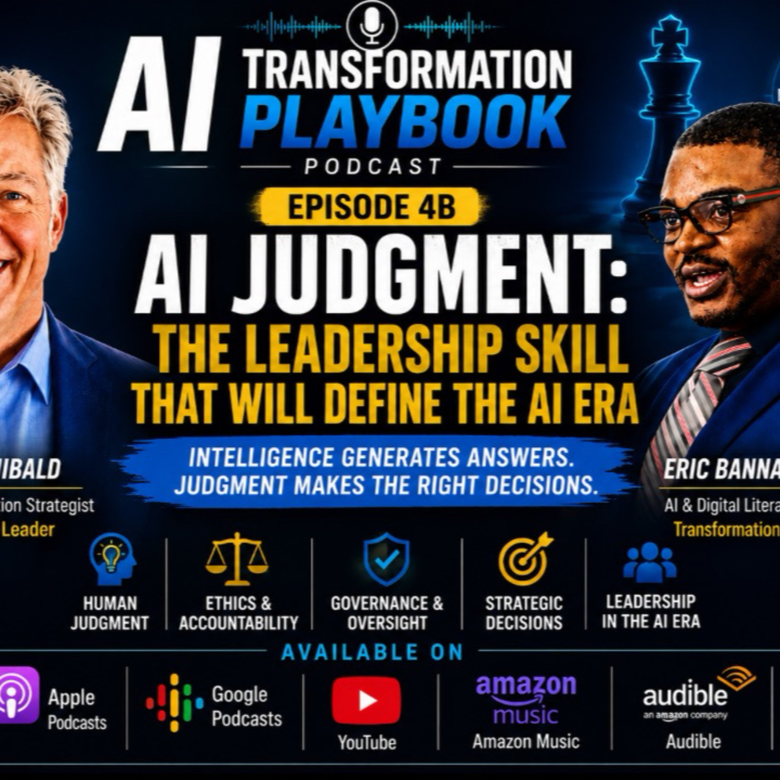 AI Judgment: The Leadership Skill That Will Define the AI Era | Scott Archibald & Eric Bannavti Suiseka episode artwork