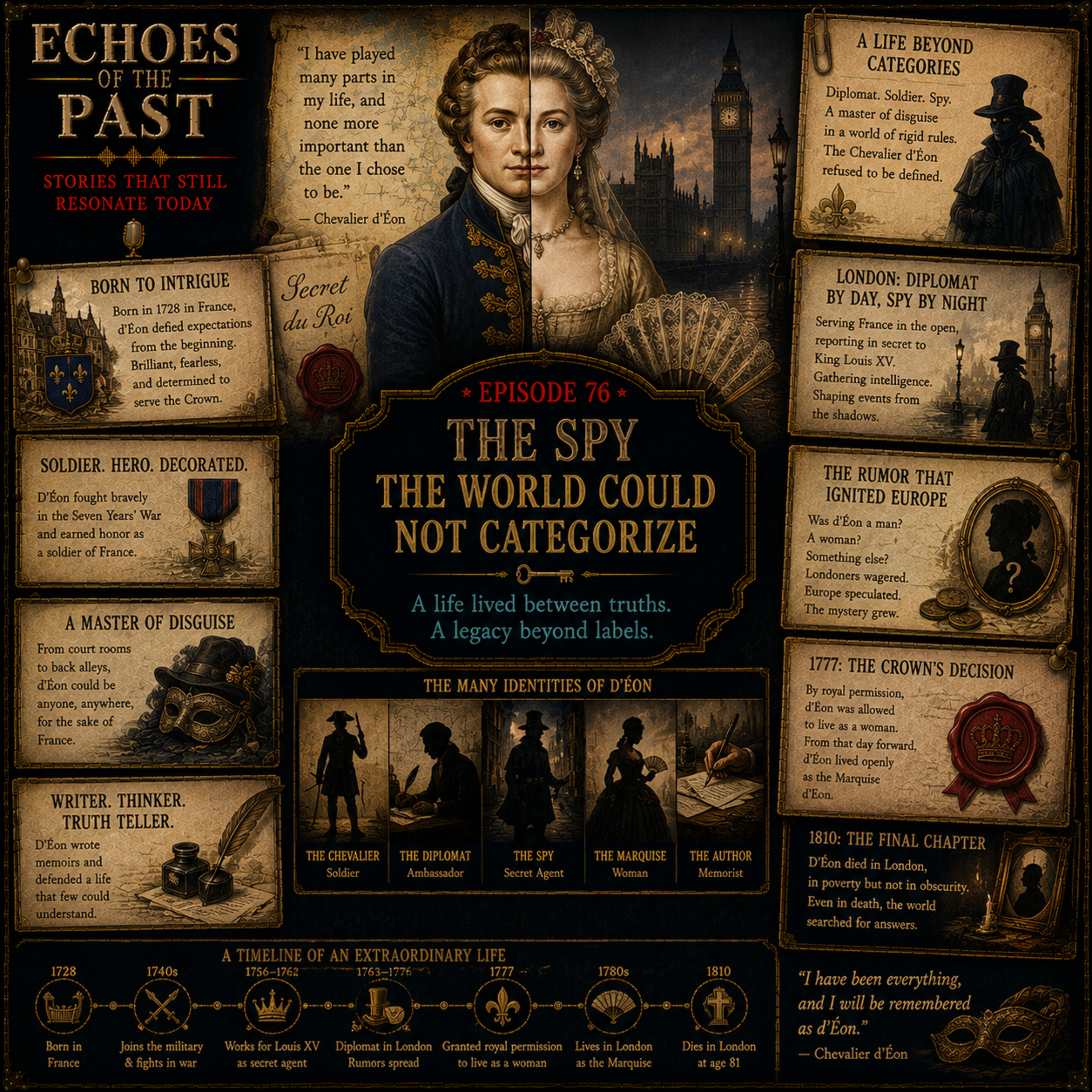 Episode 76: The Spy the World Could Not Categorize episode artwork