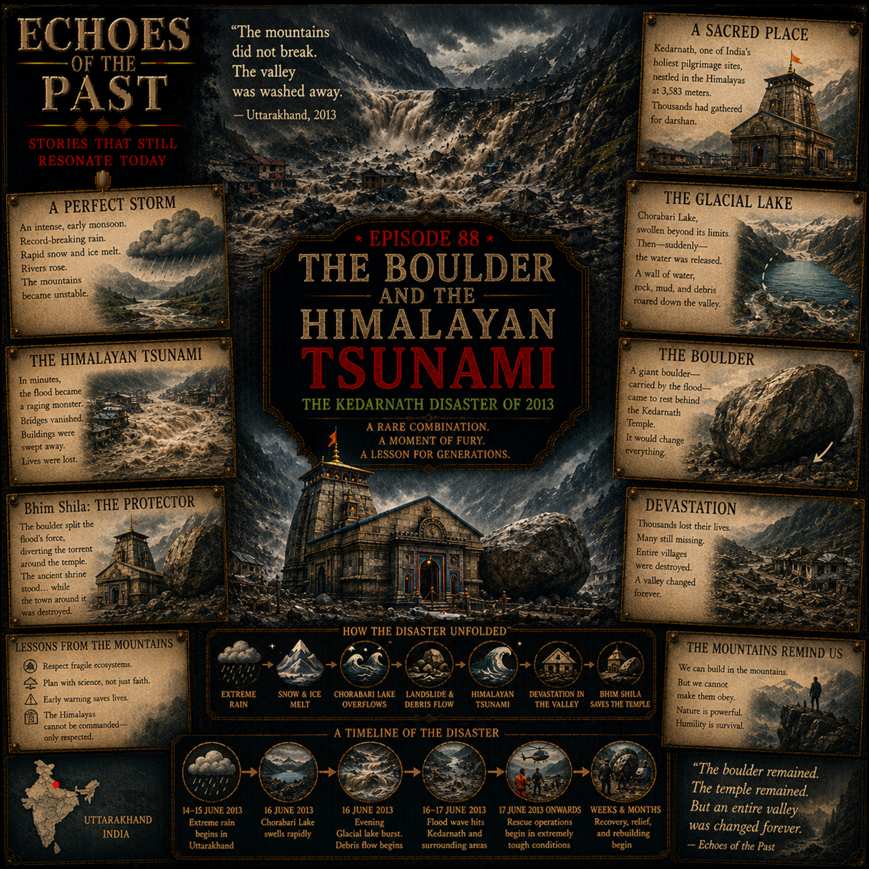 Episode 88: The Boulder and the Himalayan Tsunami episode artwork