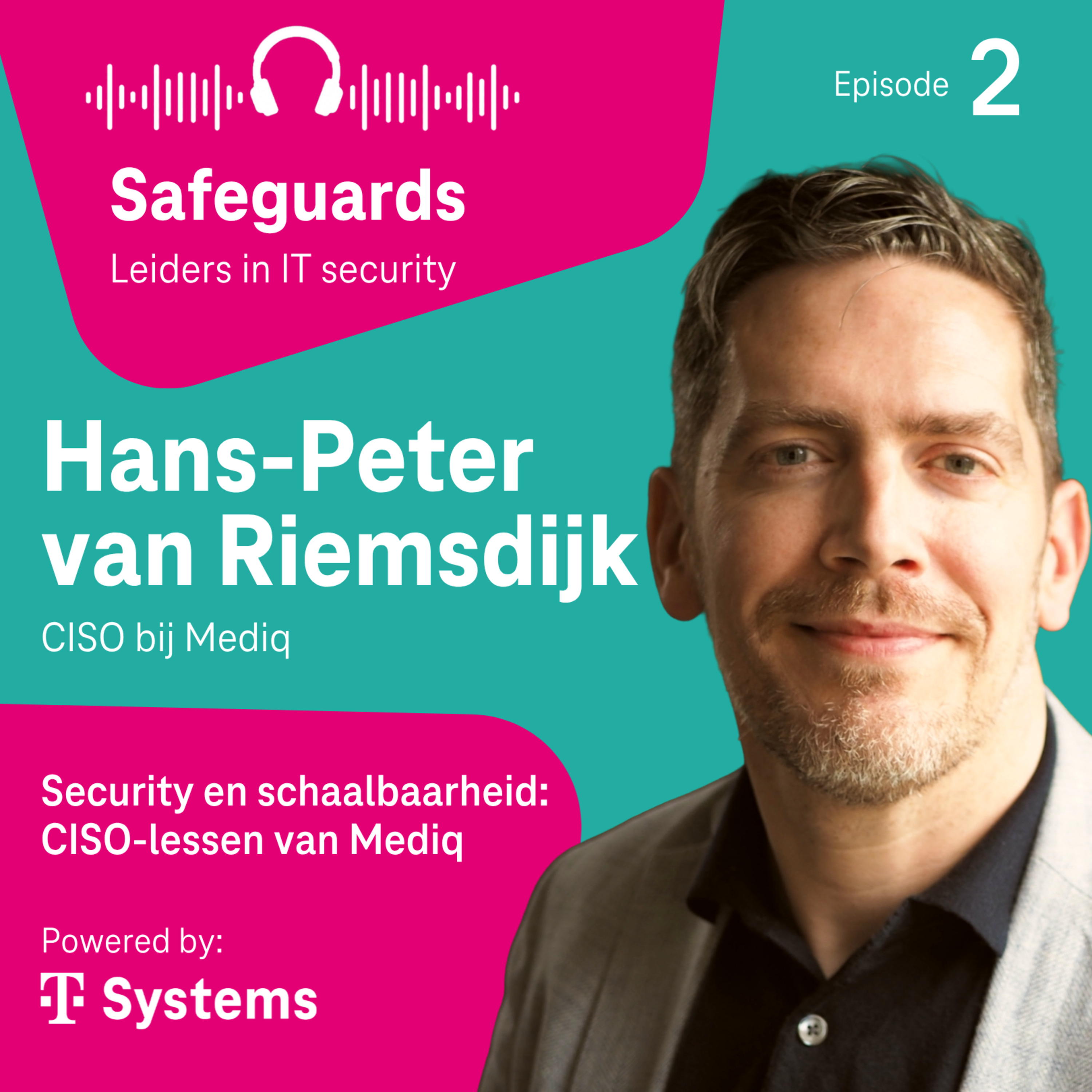 Security en schaalbaarheid: CISO-lessen van Hans-Peter van Riemsdijk (Mediq) episode artwork