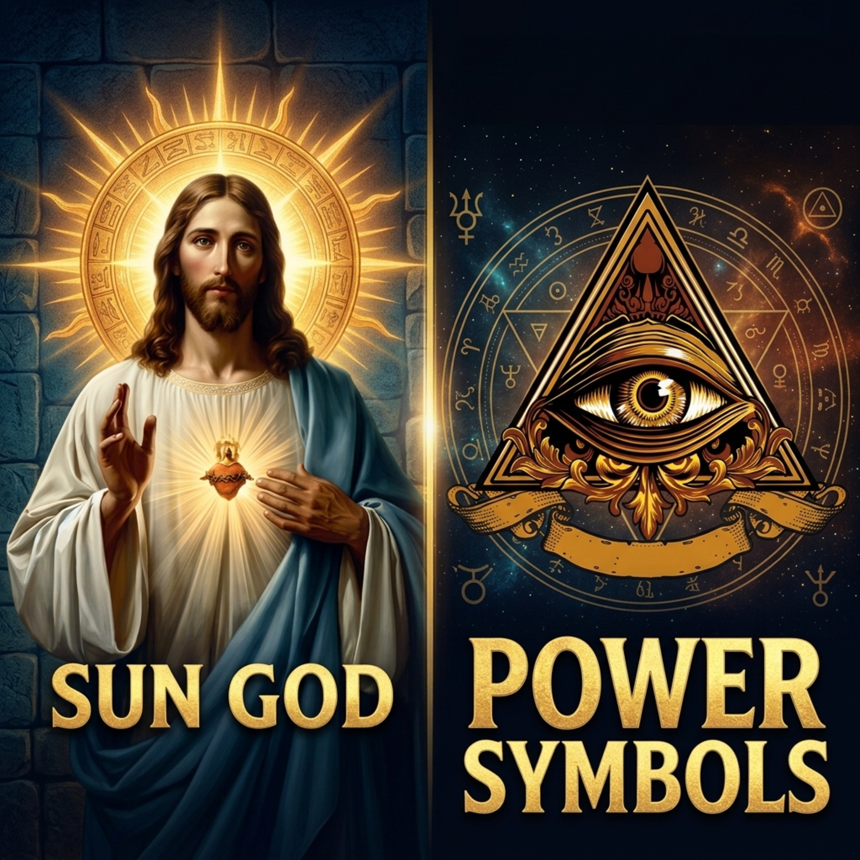 EXPOSED: Powerful Illuminate Symbols / Jesus The Sun God.