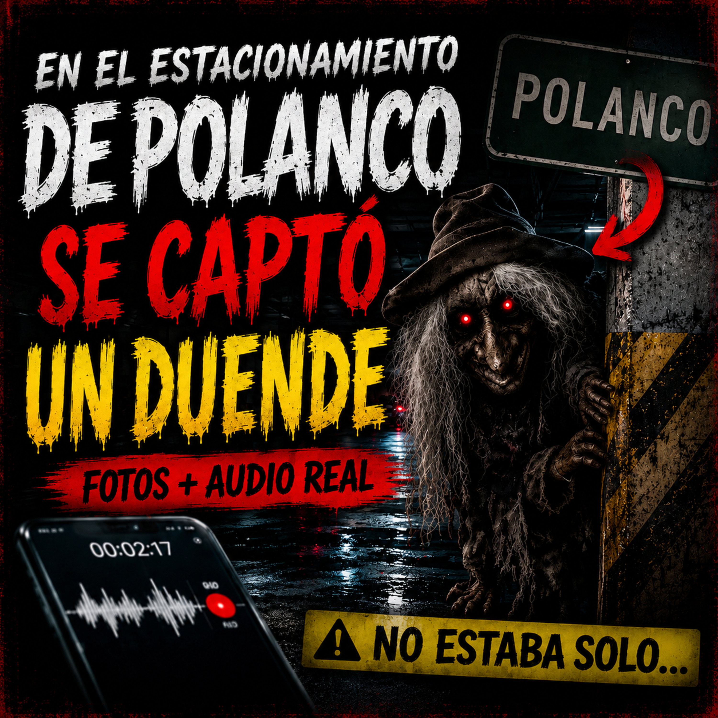 Captaron un DUENDE en un estacionamiento de Polanco… y hay fotos y audio