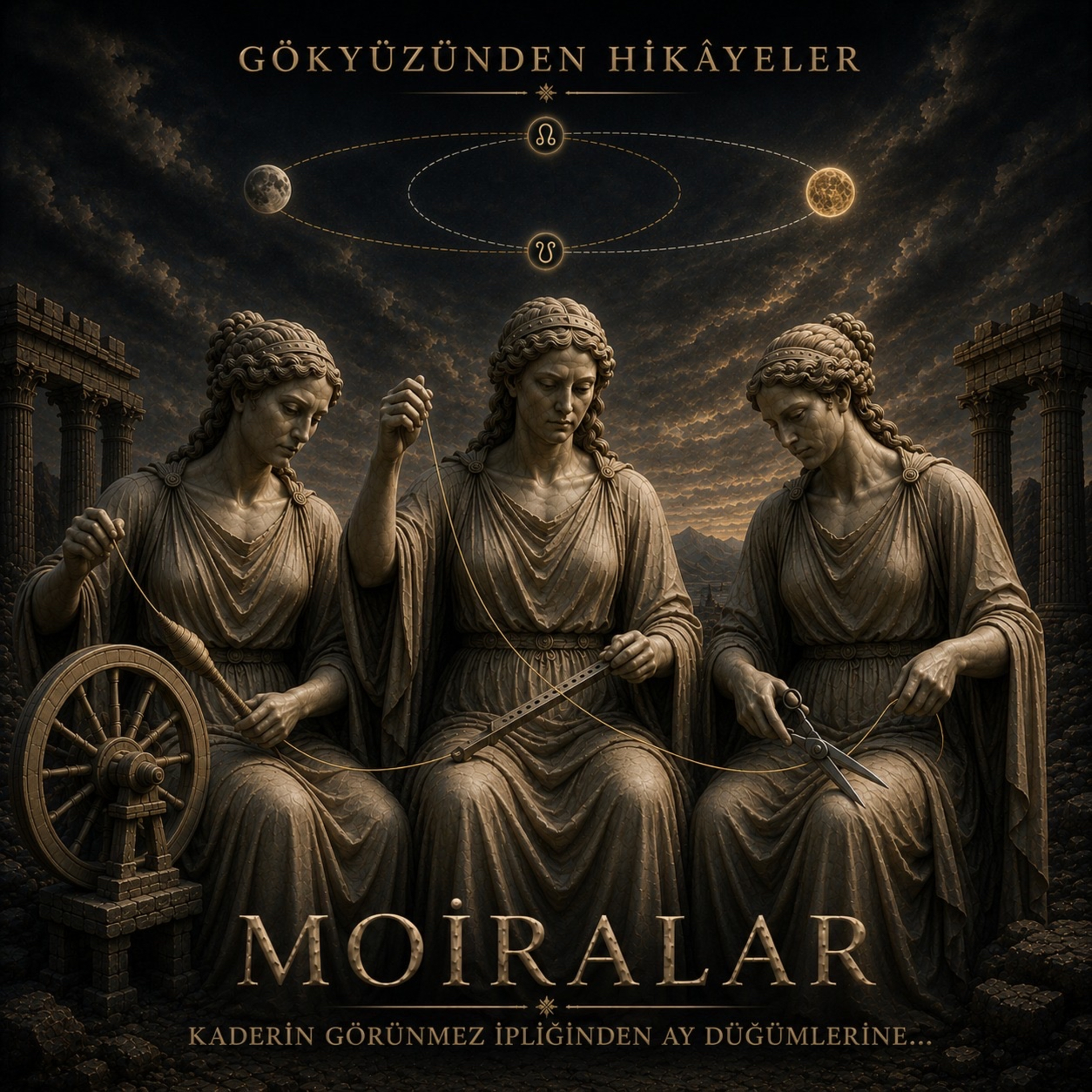BÖLÜM 5-⌘ MOİRALAR: Kaderin Görünmez İpliğinden Ay Düğümlerine episode artwork
