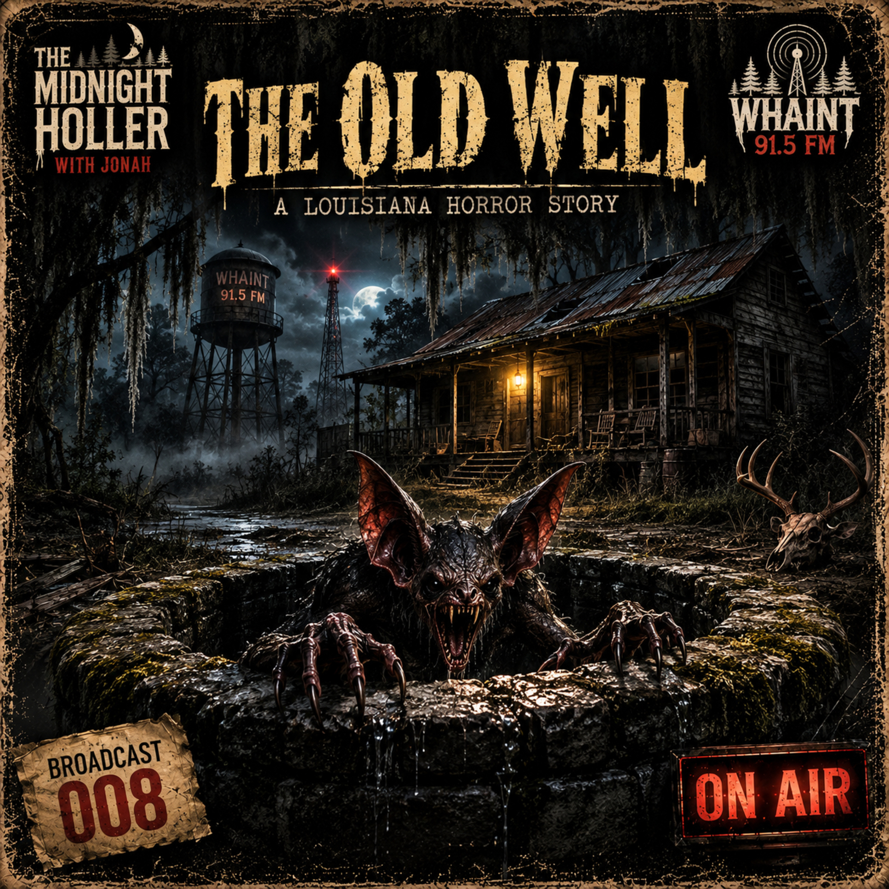 The Old Well, A Louisiana Horror Story | The Midnight Holler | Broadcast 008 episode artwork