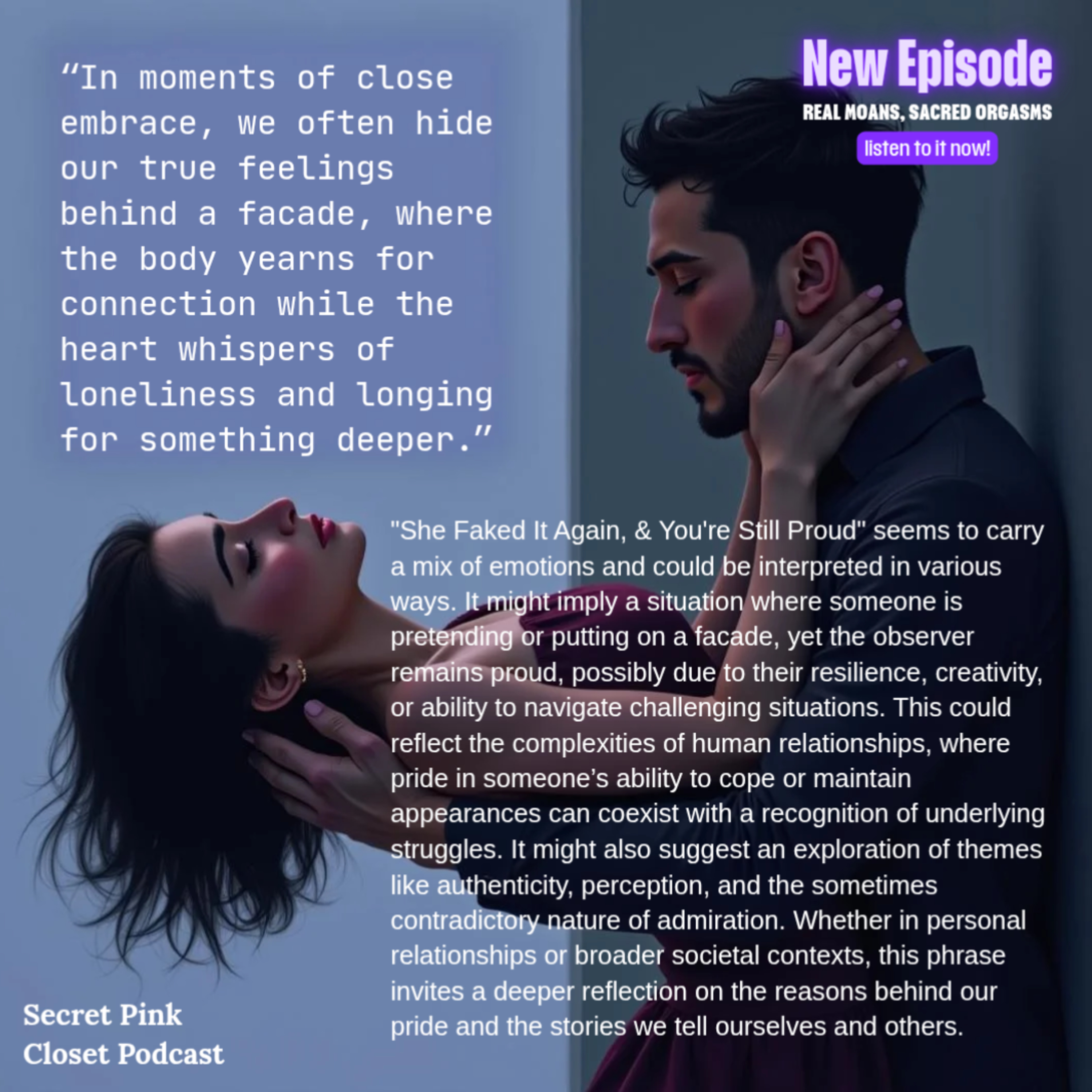 REAL MOANS, SACRED ORGASMS episode artwork