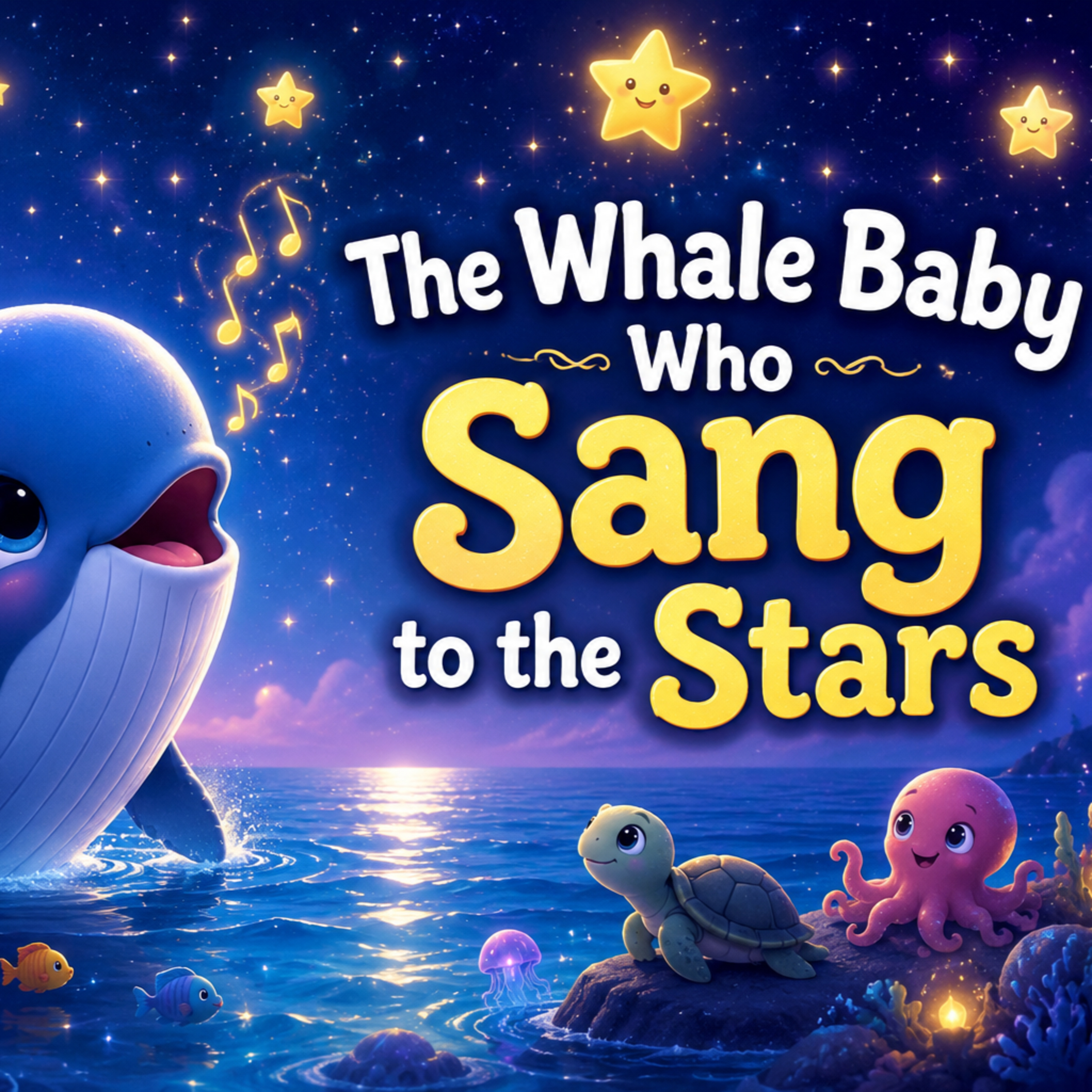 Deep Sleep Story: The Whale Baby Who Sang to the Stars | Bedtime Dreamy Paws episode artwork