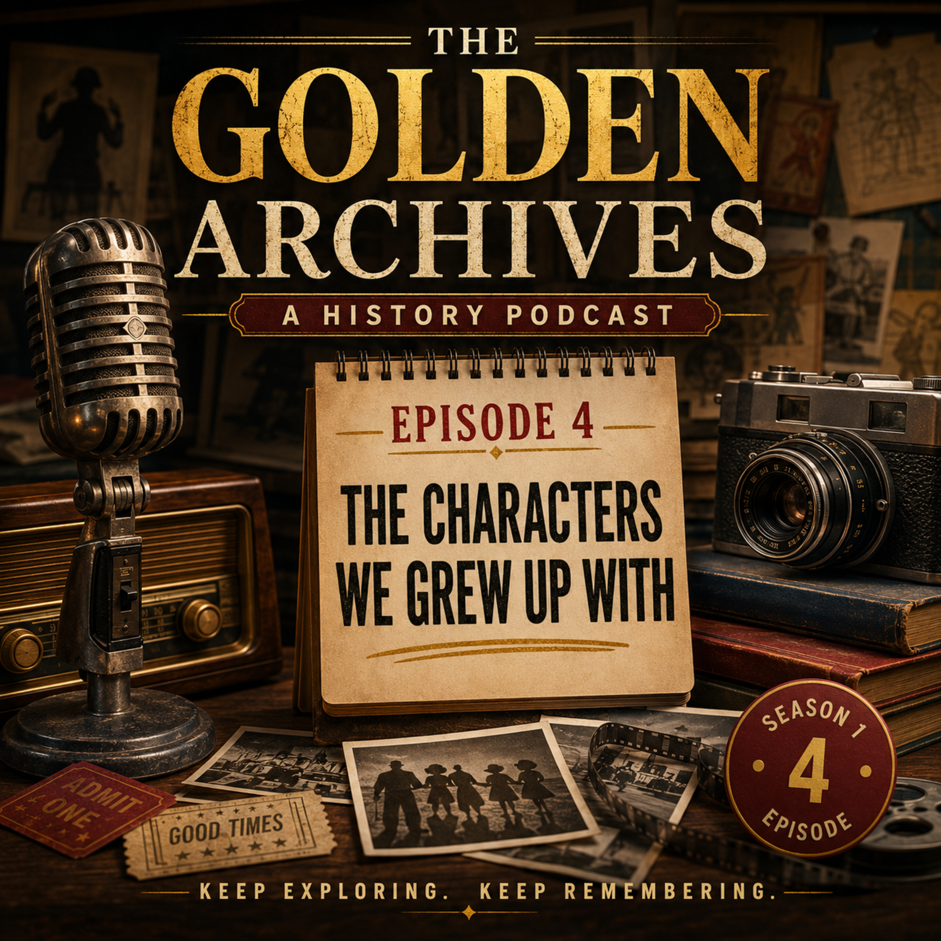 Episode 4: The Characters We Grew UP With episode artwork