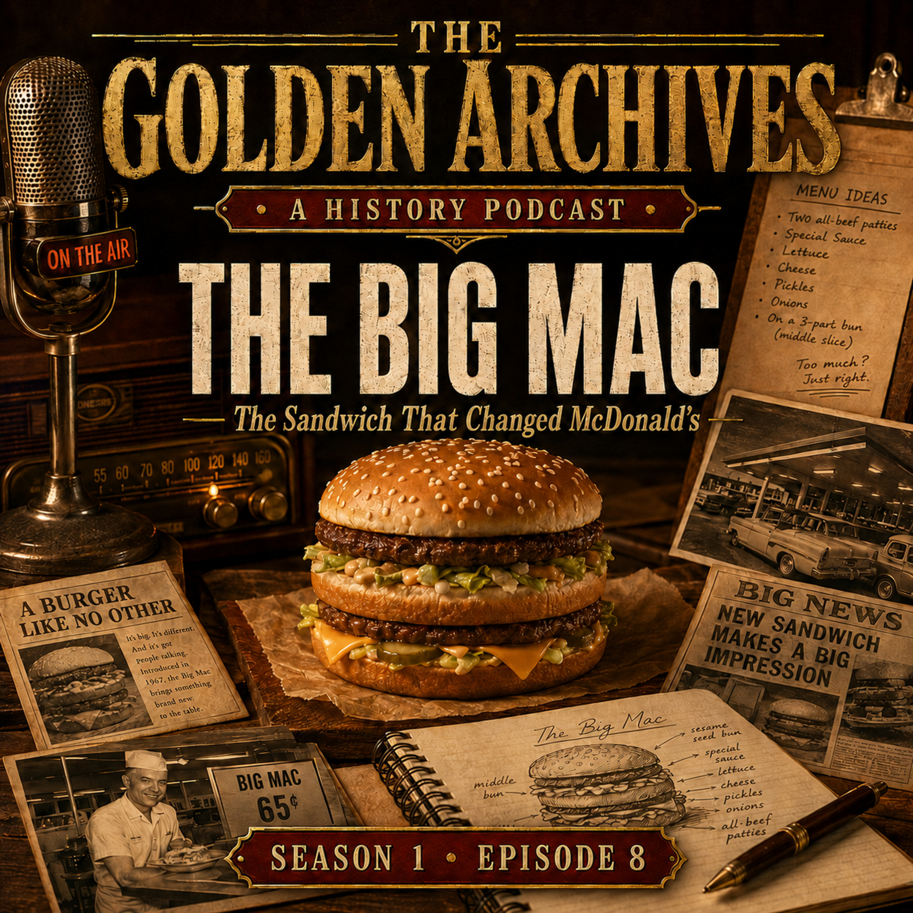 Episode 8: The Big Mac: The Sandwich That Changed McDonald's episode artwork